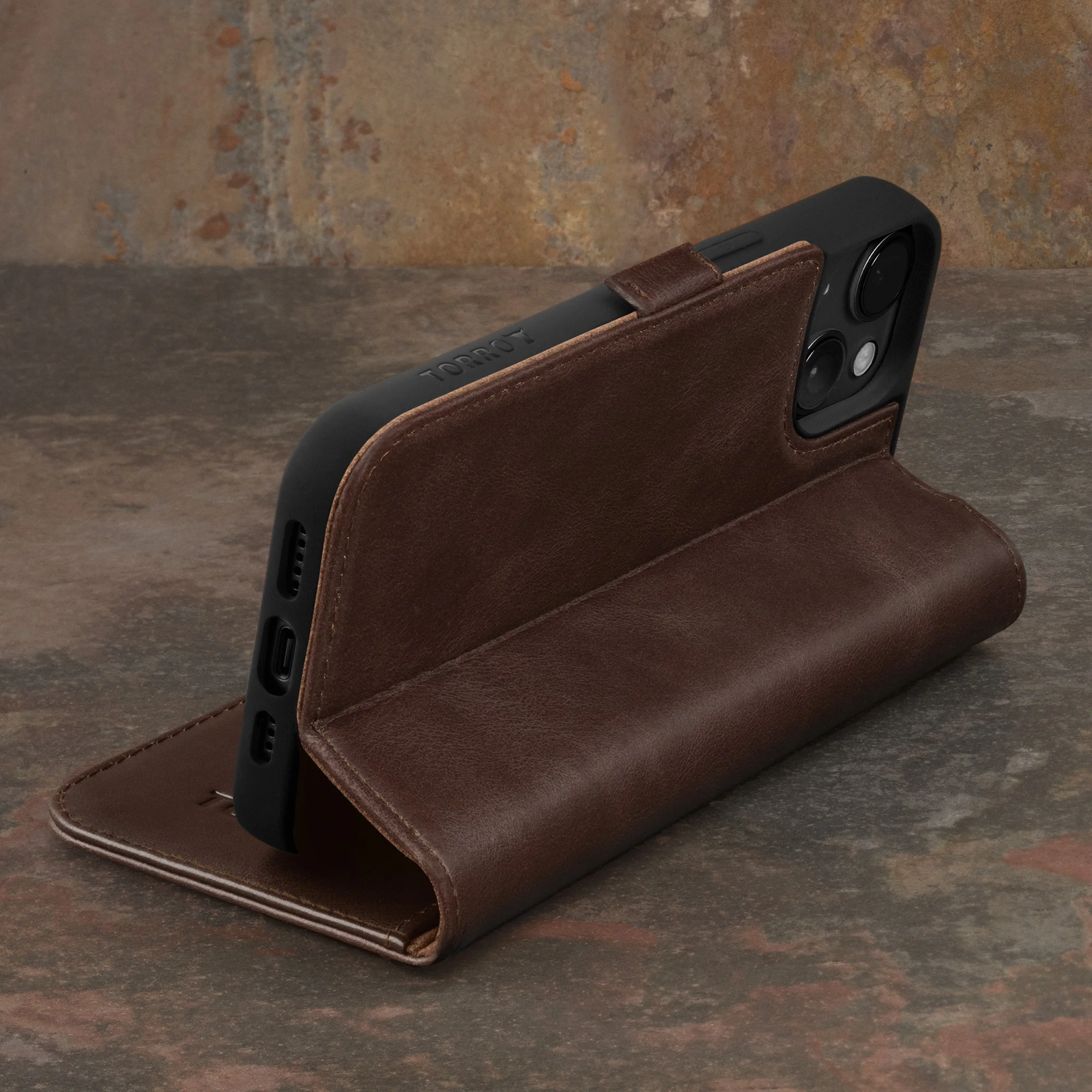 iPhone 15 Leather Wallet Case (with Stand Function) - Image 18