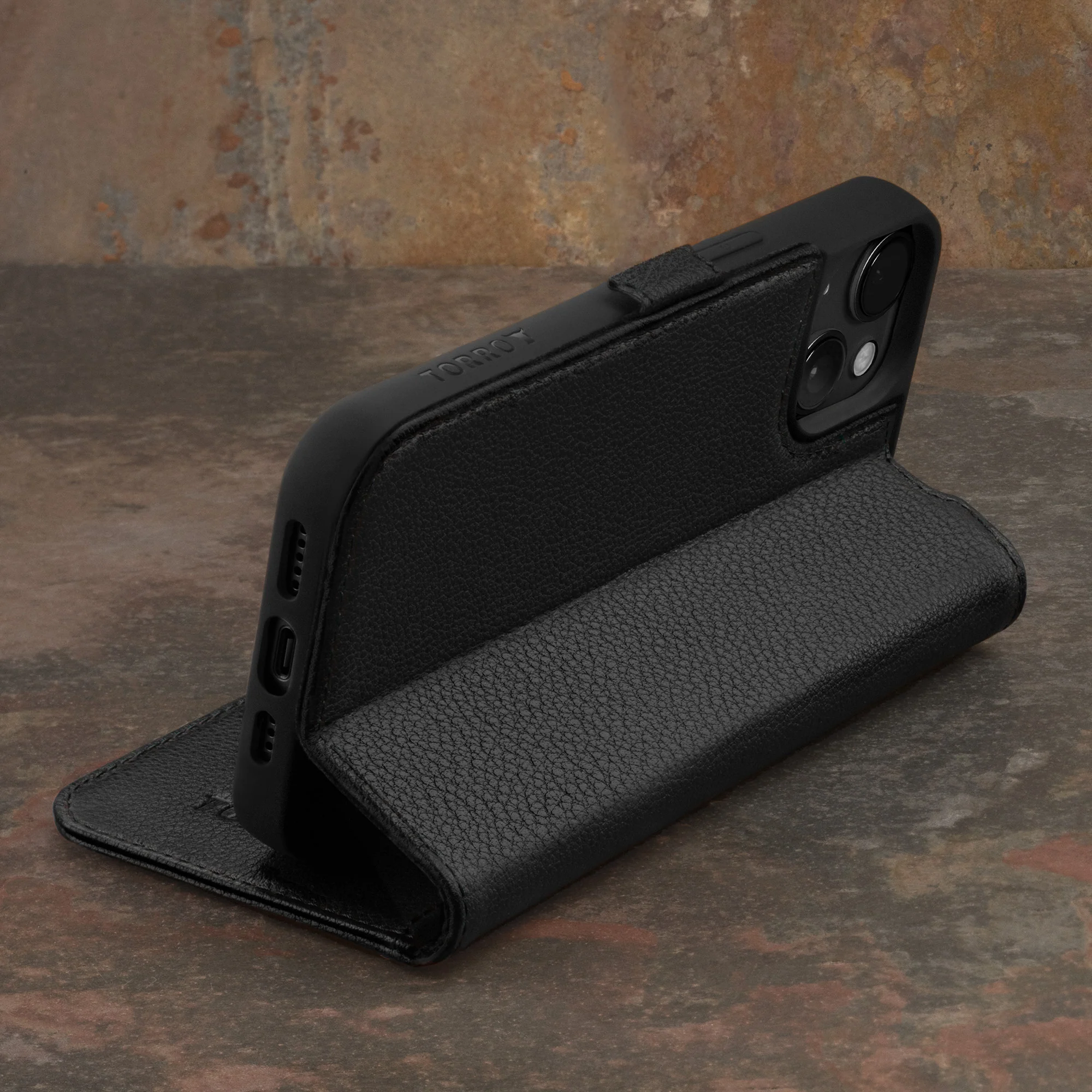 iPhone 15 Leather Wallet Case (with Stand Function) - Image 28