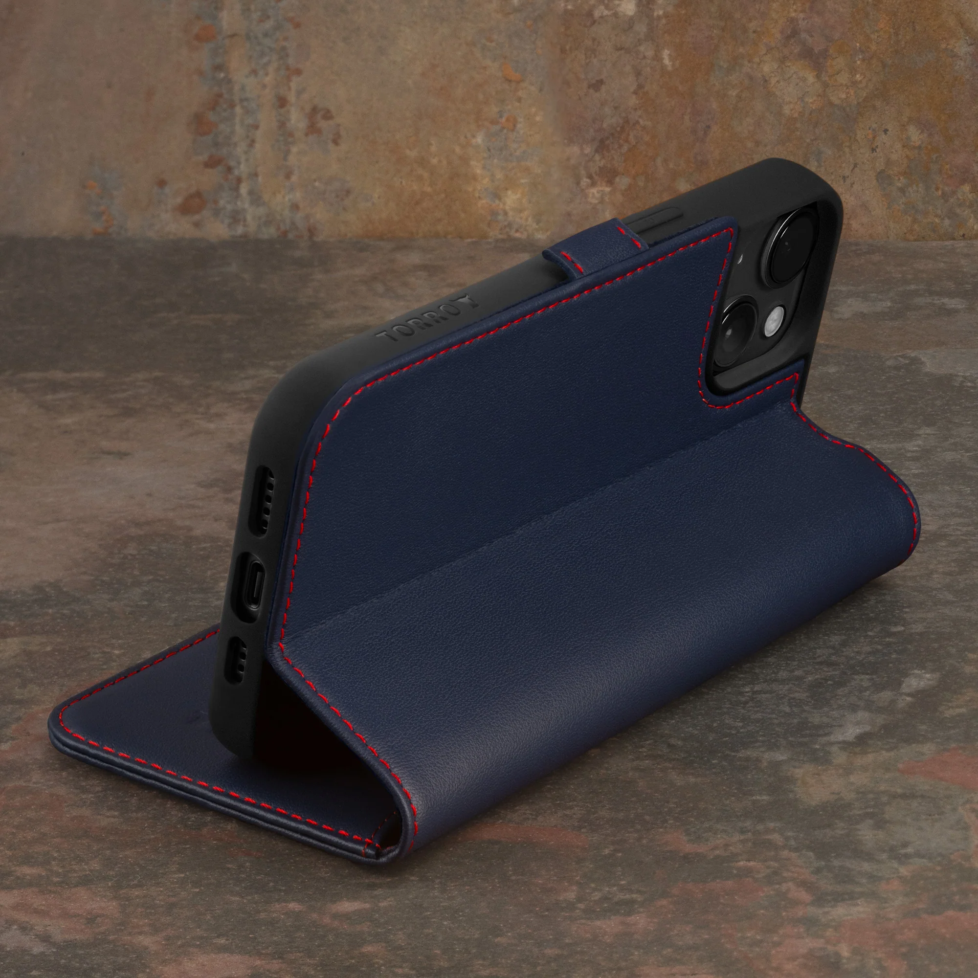 iPhone 15 Leather Wallet Case (with Stand Function) - Image 33