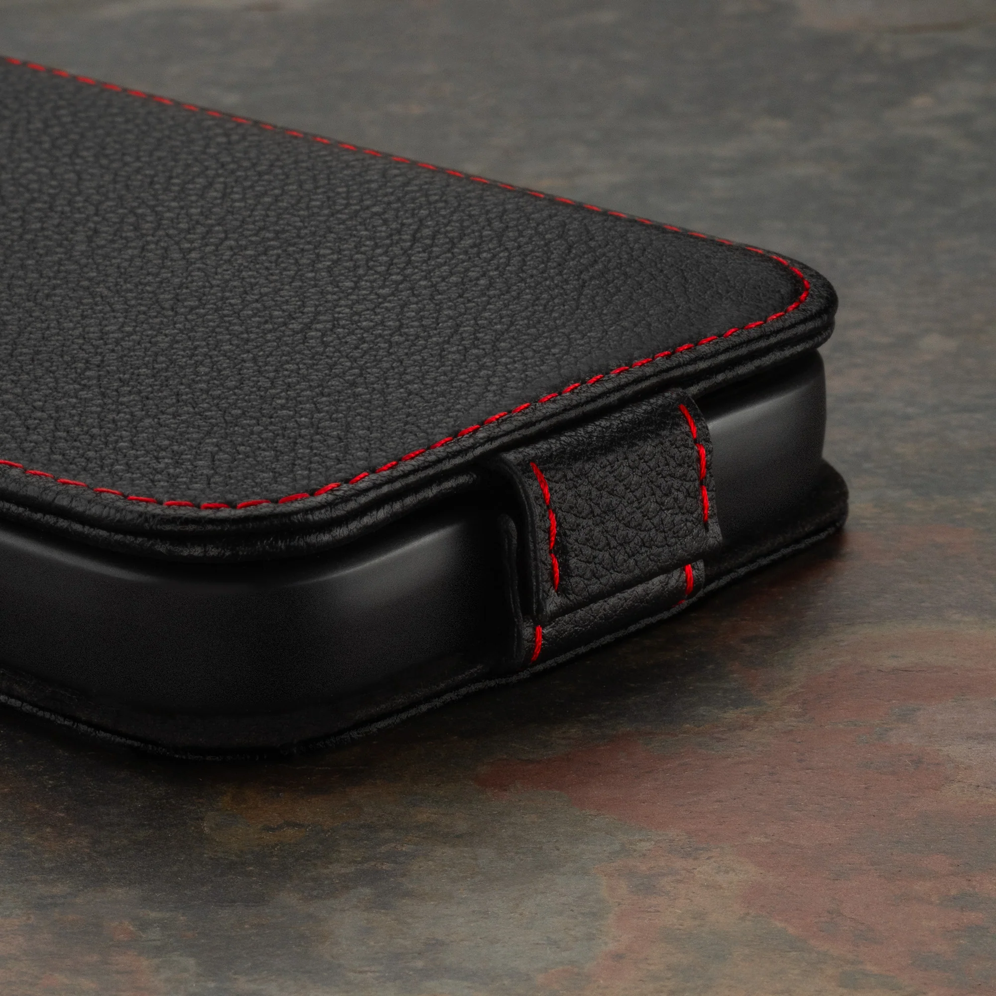 iPhone 15 Pro Leather Flip Case (MagSafe Charging) - Image 6