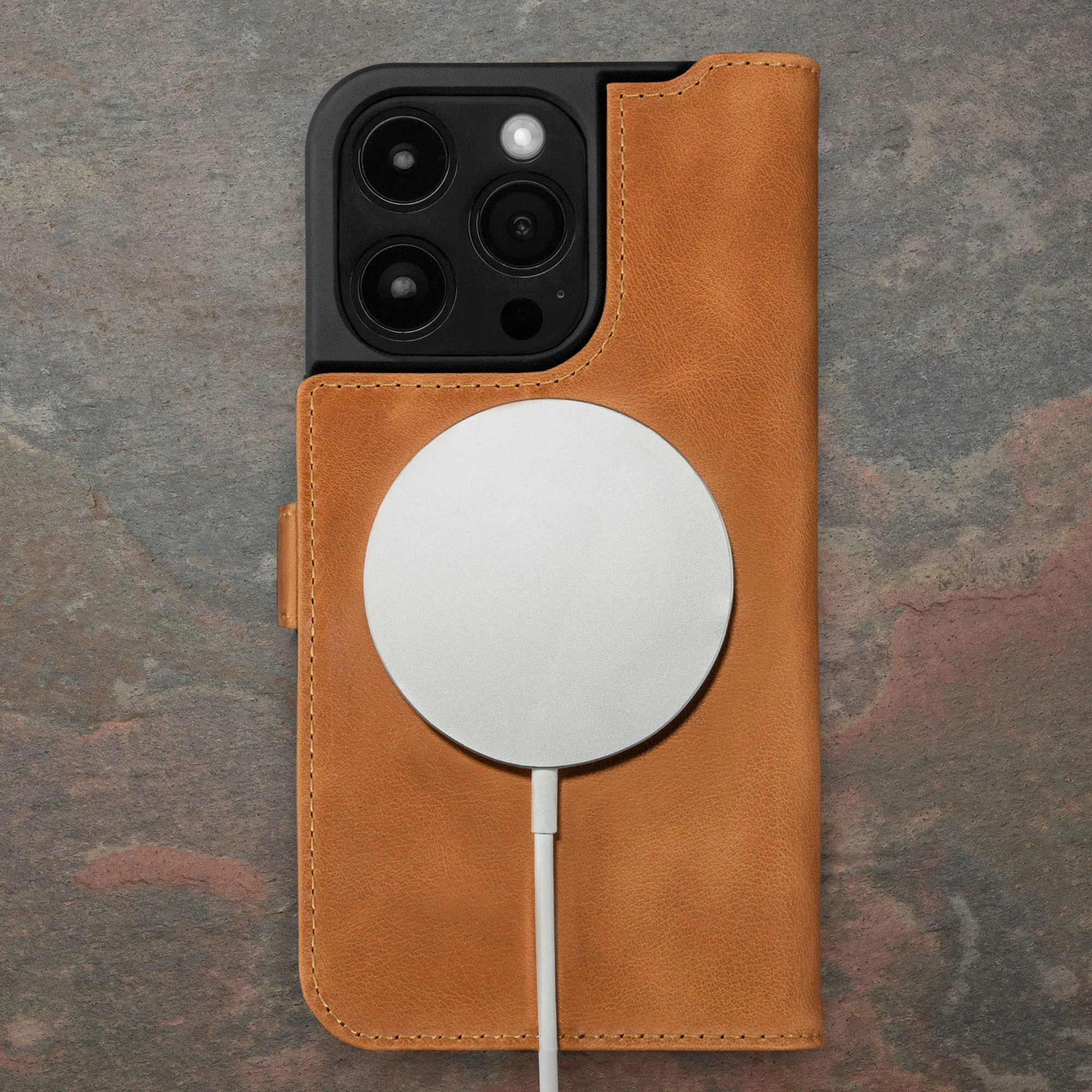 iPhone 15 Pro Leather Wallet Case v2.0 (MagSafe Charging) - Image 18