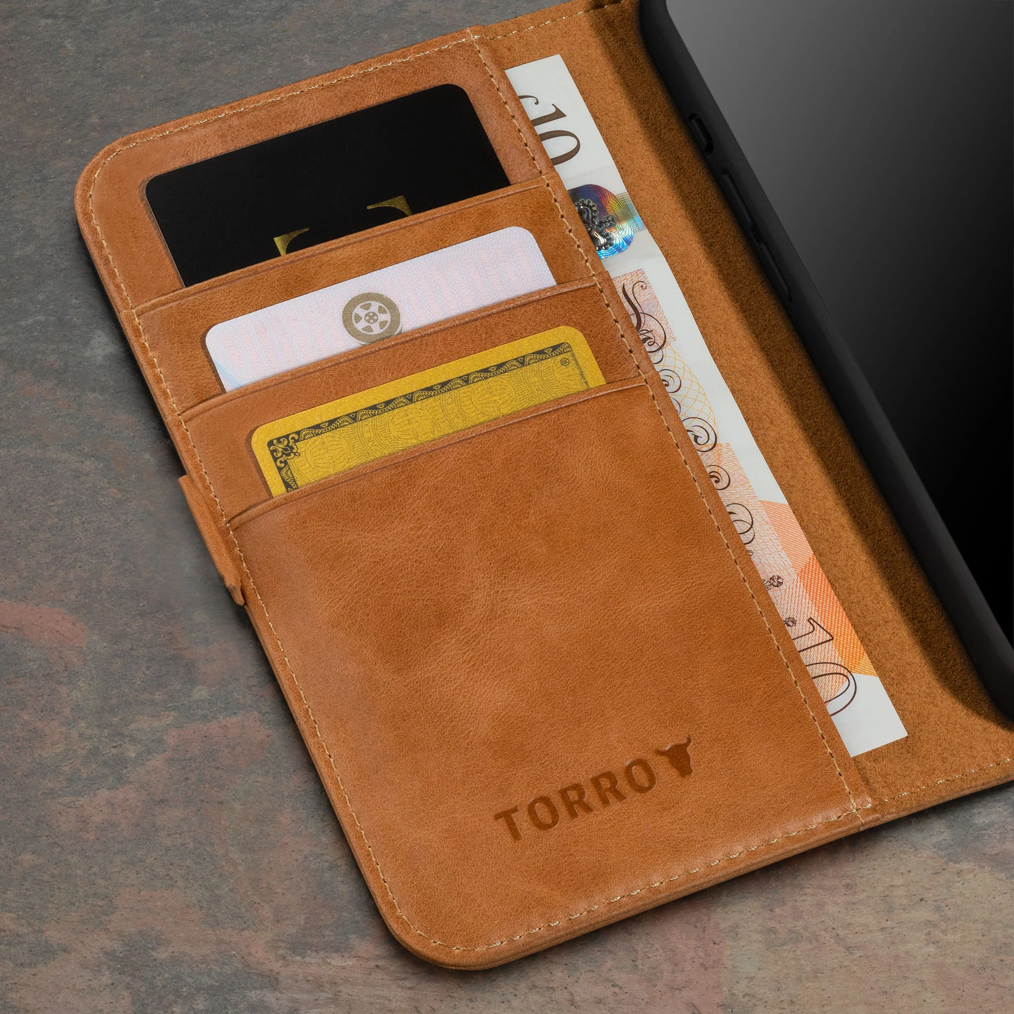 iPhone 15 Pro Max Leather Wallet Case v2.0 (MagSafe Charging) - Image 15