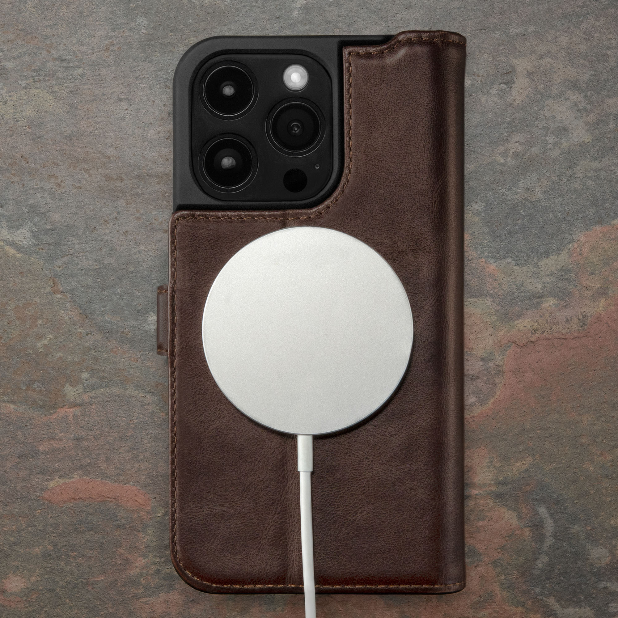 iPhone 15 Pro Max Leather Wallet Case v2.0 (MagSafe Charging) - Image 25
