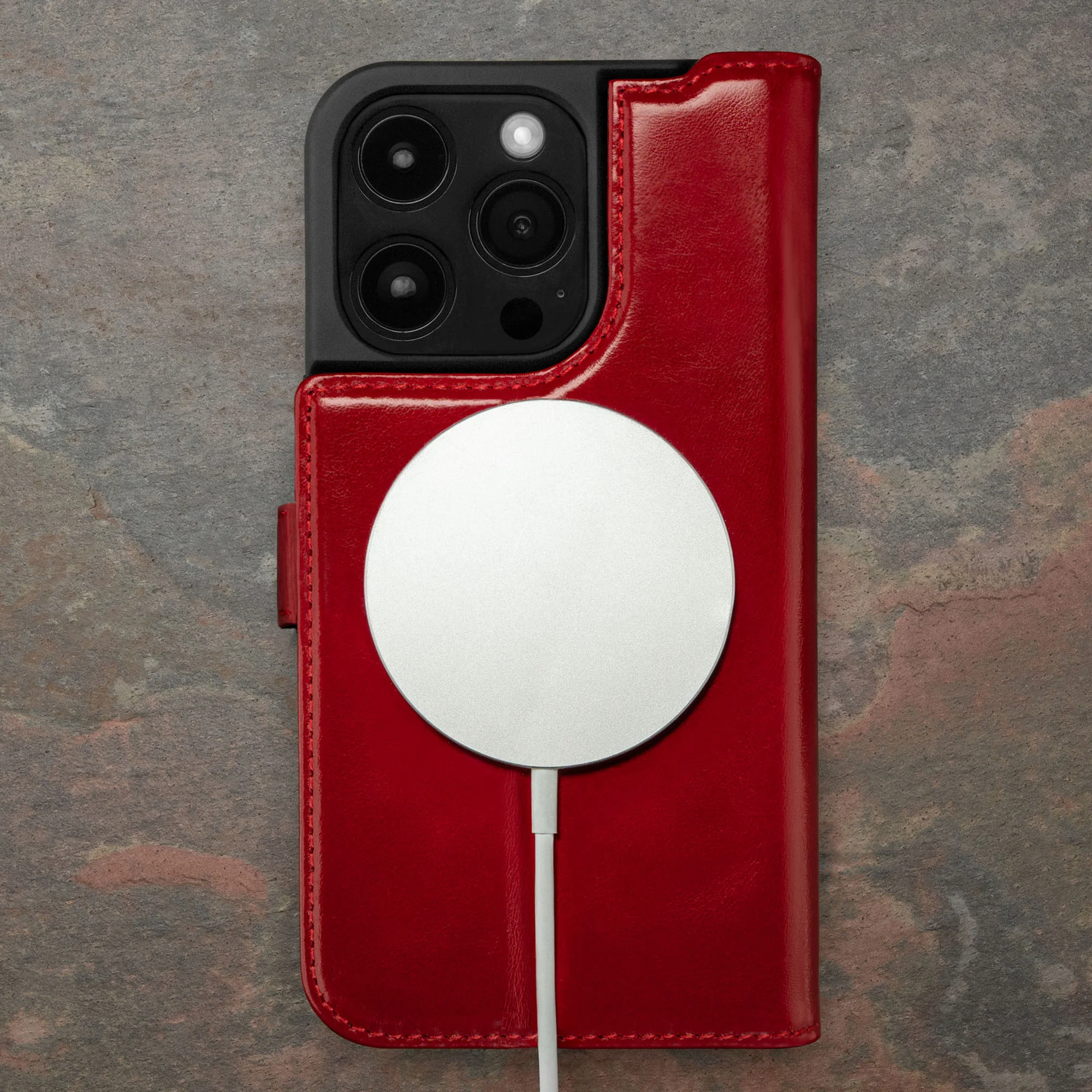 iPhone 15 Pro Max Leather Wallet Case v2.0 (MagSafe Charging) - Image 31
