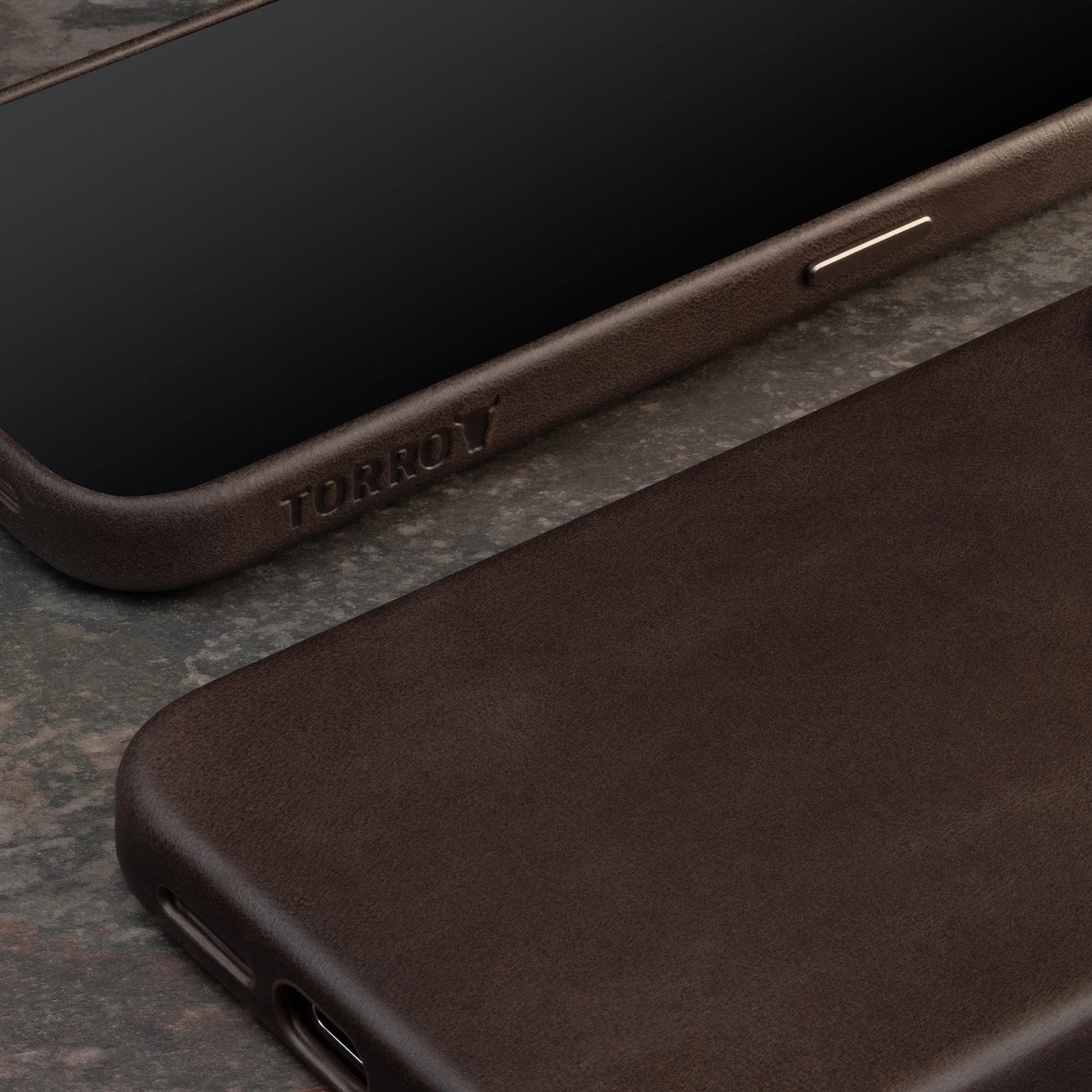 iPhone 15 Pro Max Slimline Leather Bumper Case (MagSafe Compatible) - Image 11