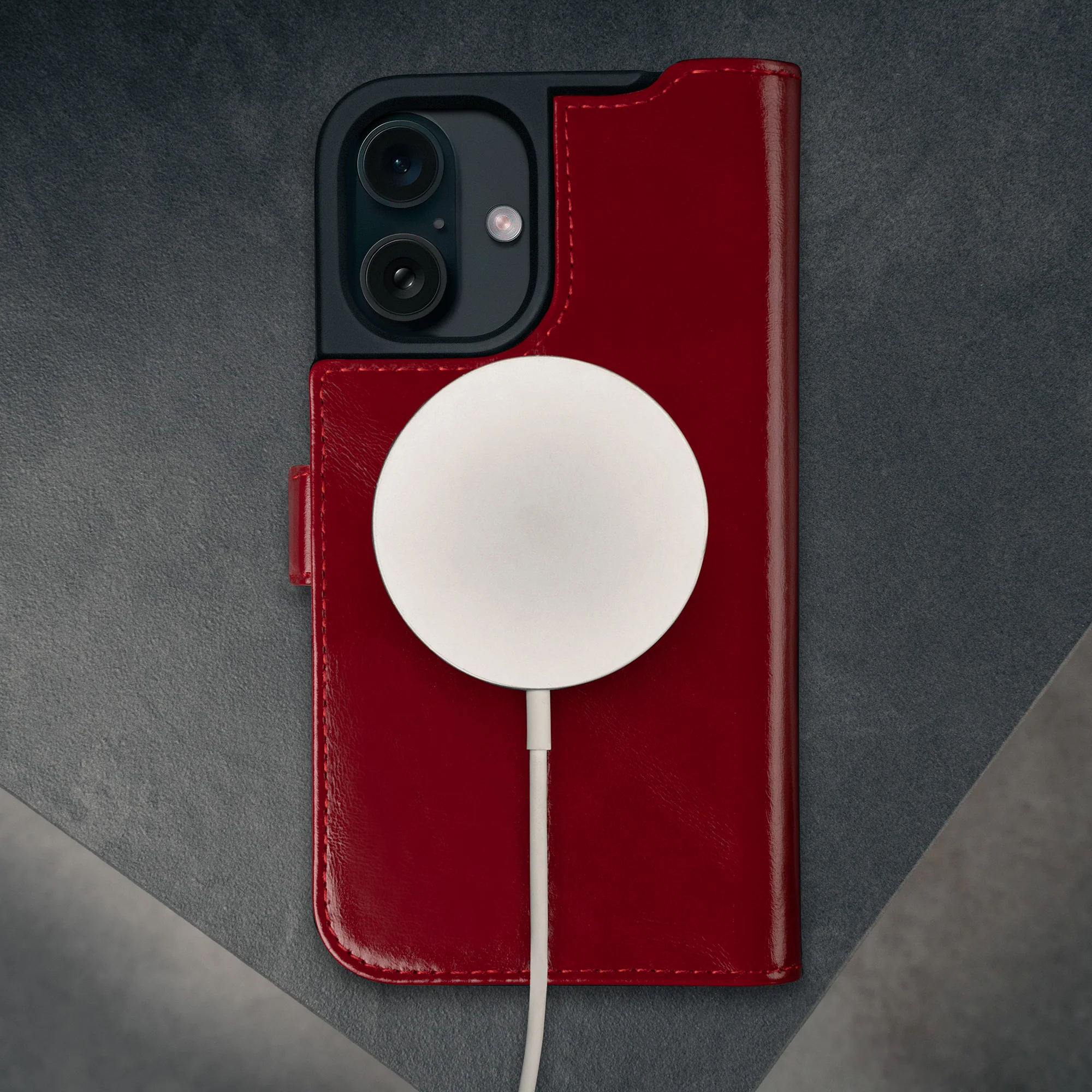 iPhone 16 Leather Wallet Case (MagSafe Charging) - Image 30