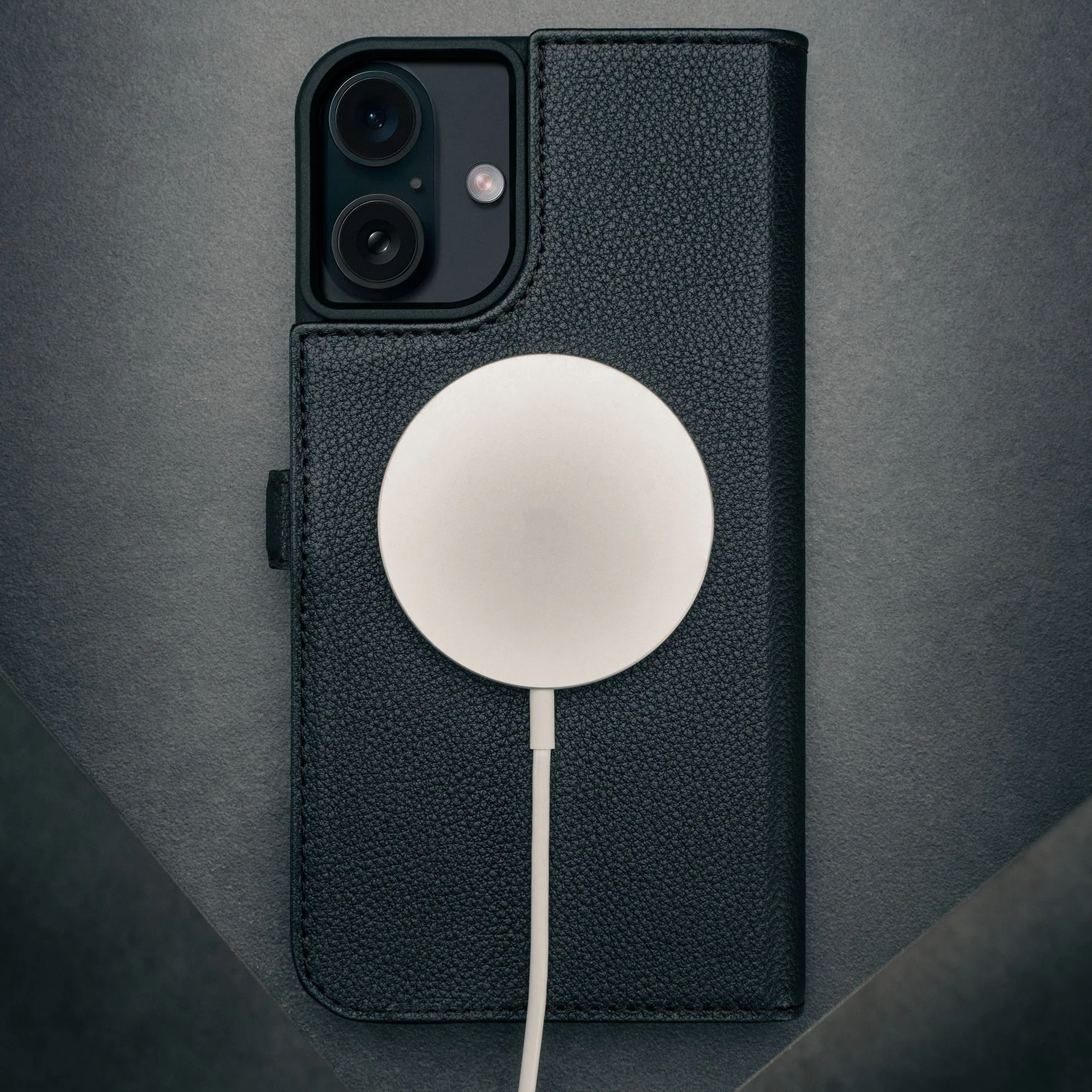 iPhone 16 Plus Leather Wallet Case (MagSafe Charging) - Image 13