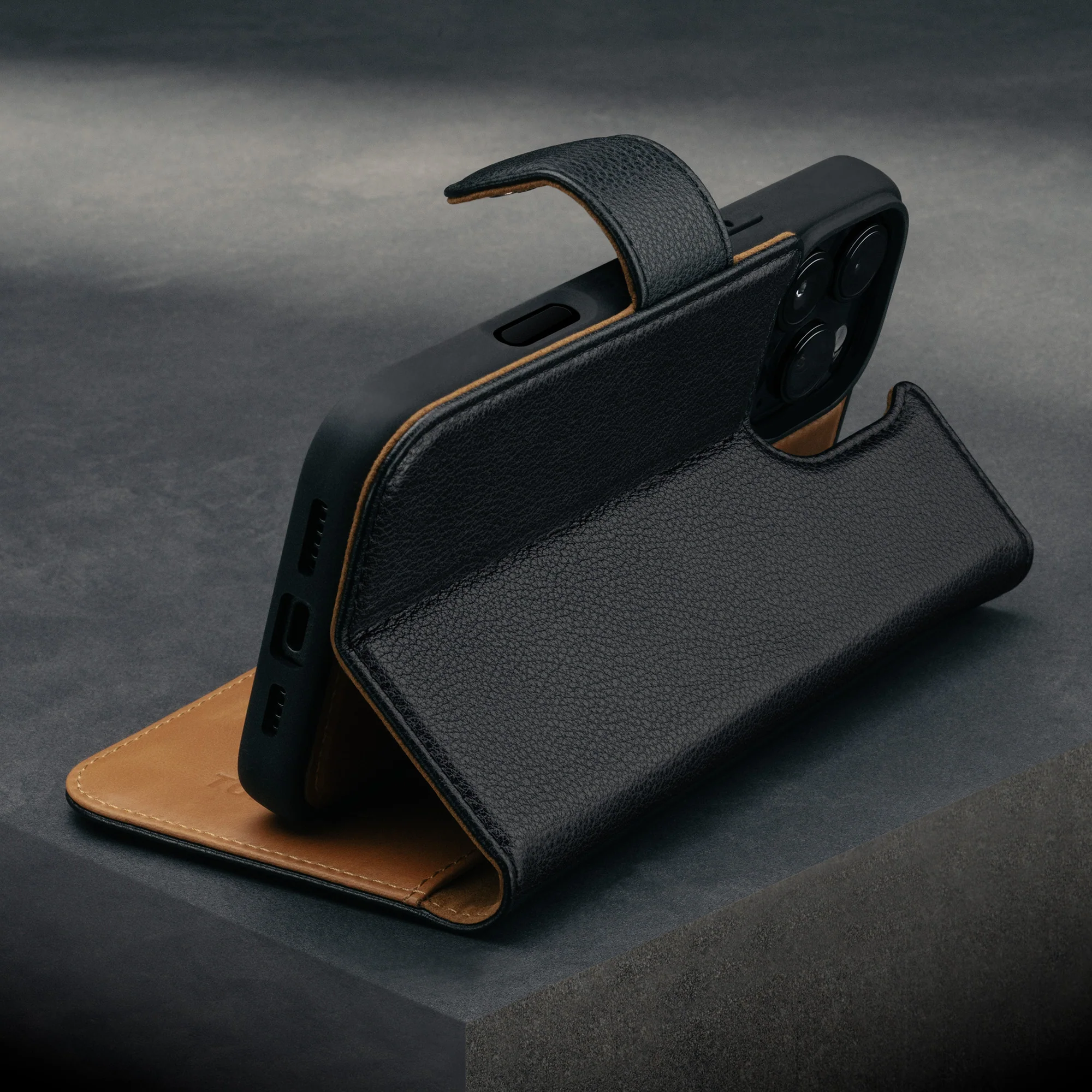 iPhone 16 Pro Max Leather Wallet Case (with Detachable Cover & MagSafe Compatible) - Image 16