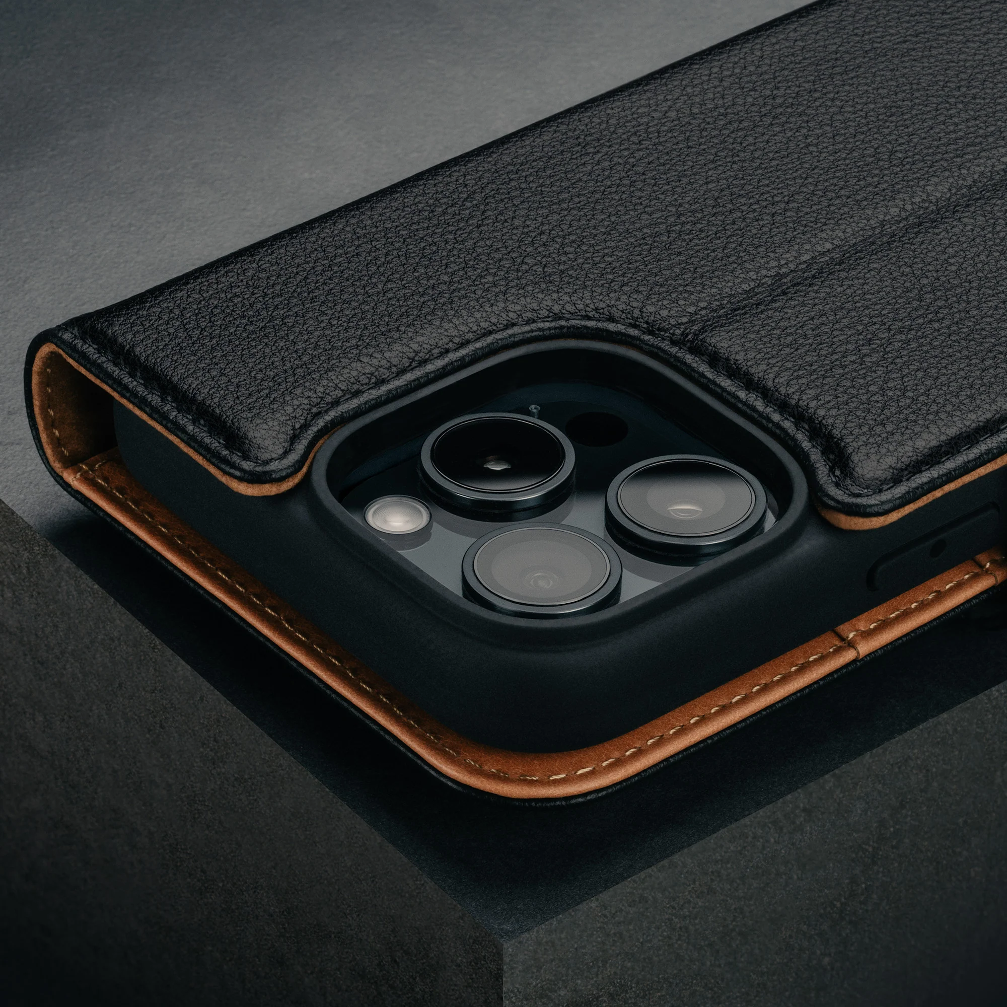 iPhone 16 Pro Max Leather Wallet Case (with Detachable Cover & MagSafe Compatible) - Image 18