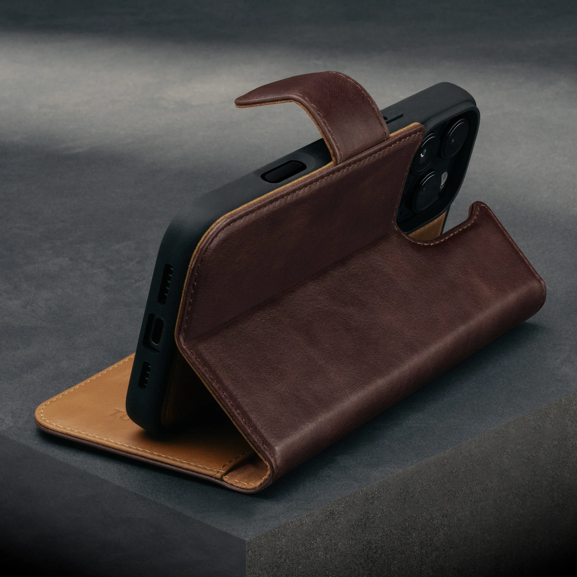 iPhone 16 Pro Max Leather Wallet Case (with Detachable Cover & MagSafe Compatible) - Image 21