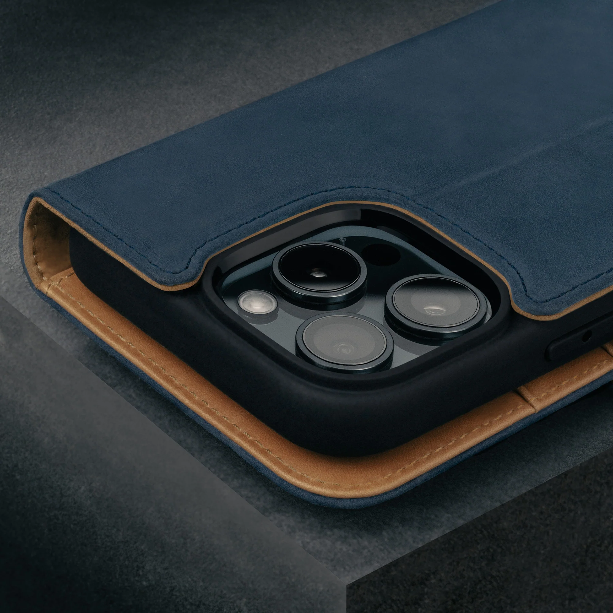iPhone 16 Pro Max Leather Wallet Case (with Detachable Cover & MagSafe Compatible) - Image 8