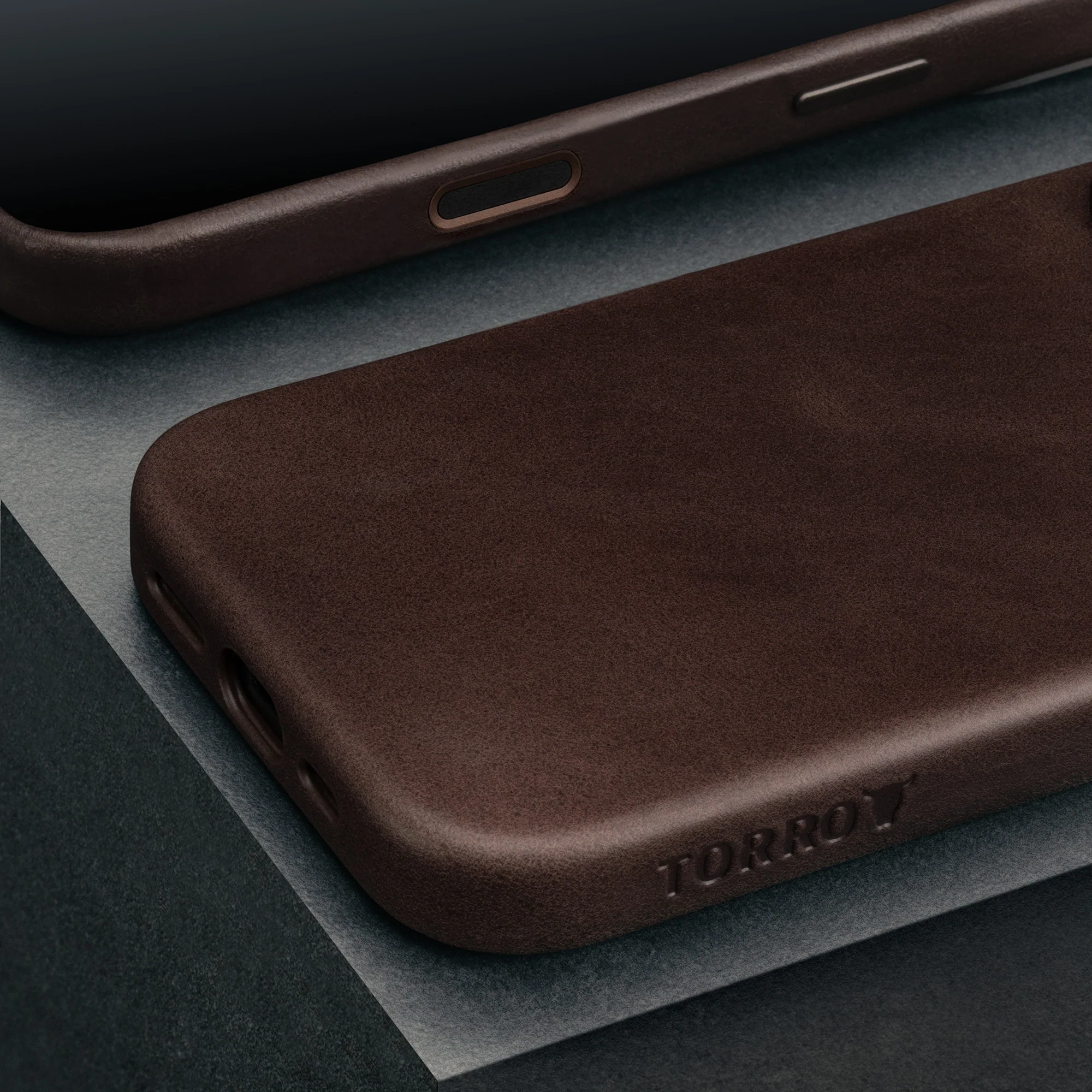 iPhone 16 Pro Max Leather Slimline Bumper Case (MagSafe Compatible) - Image 12