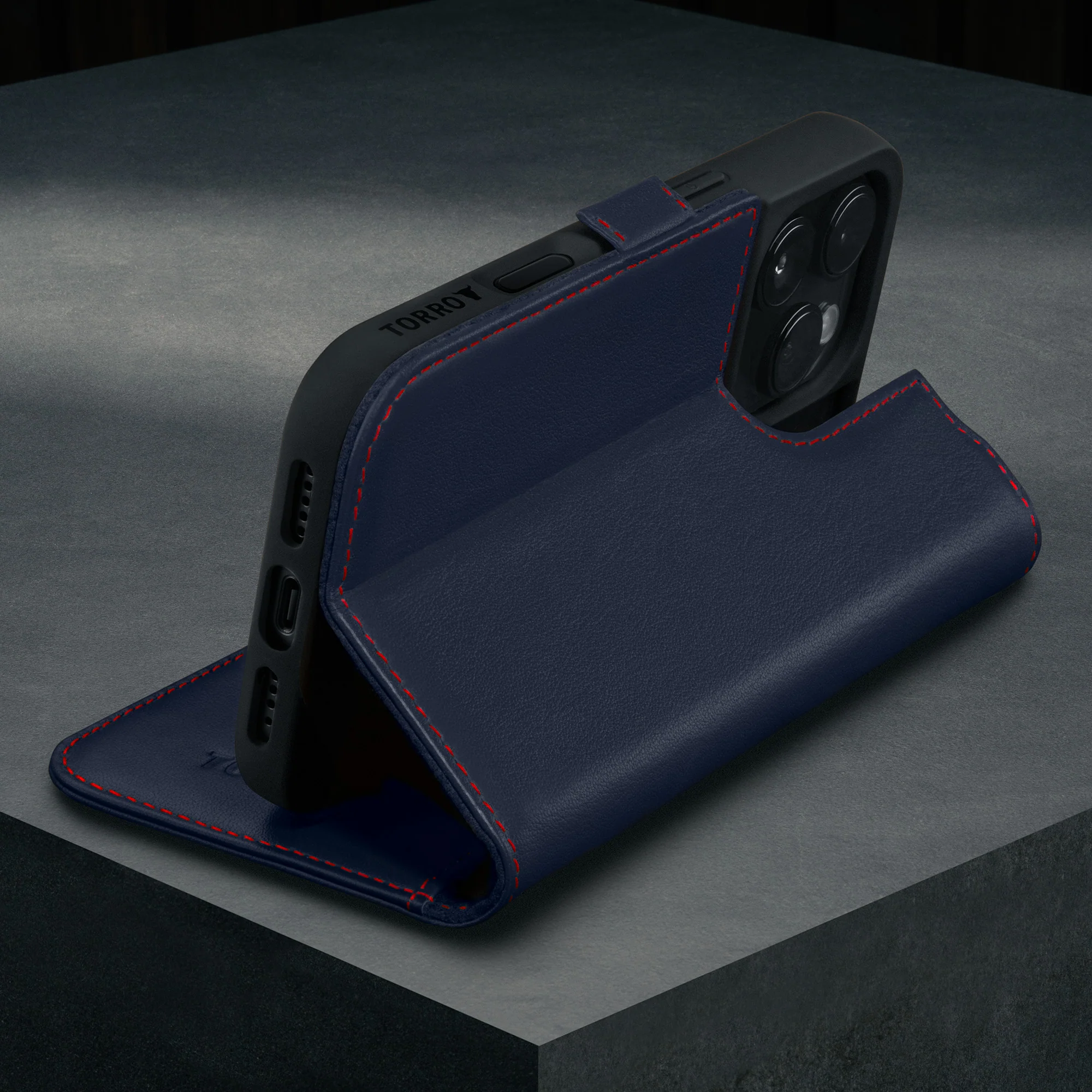 iPhone 16 Pro Max Leather Wallet Case (MagSafe Charging) - Image 19