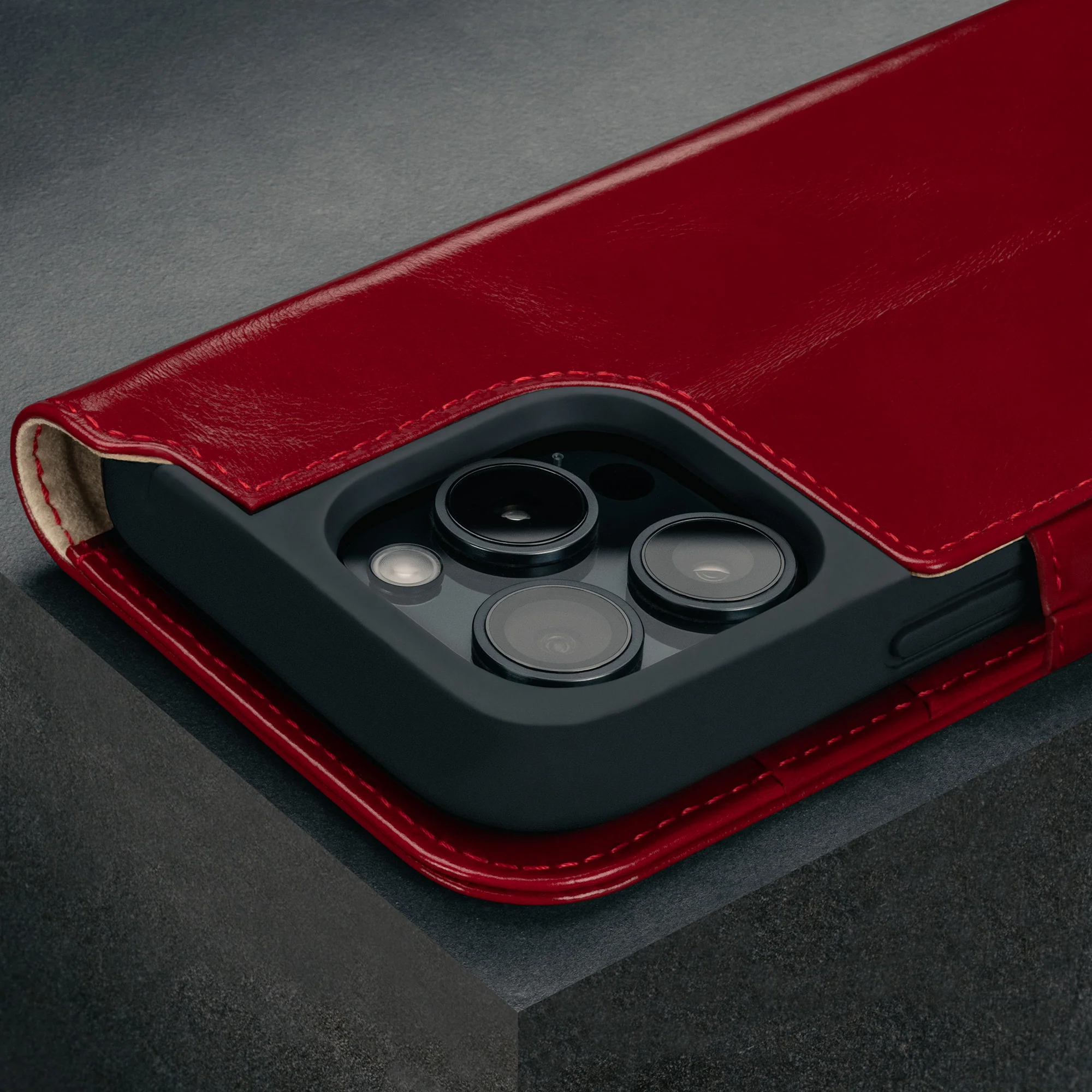 iPhone 16 Pro Max Leather Wallet Case (MagSafe Charging) - Image 27