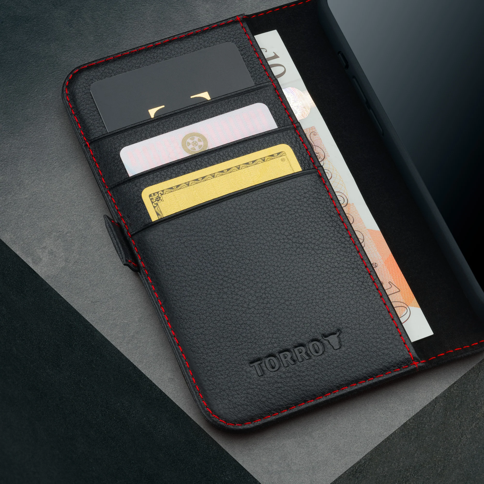 iPhone 16 Pro Max Leather Wallet Case (MagSafe Charging) - Image 8