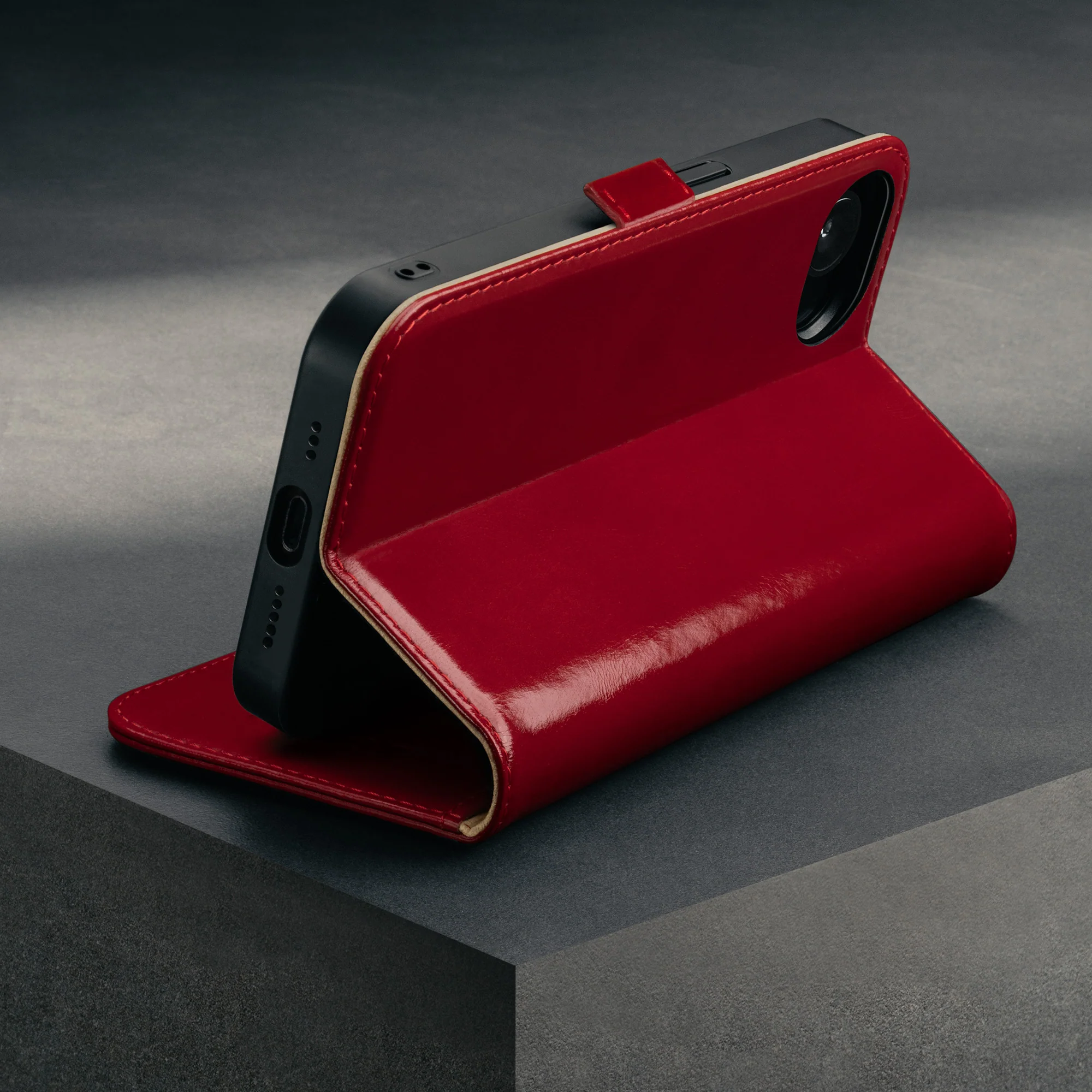 iPhone 17e / 16e Leather Case (with Stand Function) - Image 14
