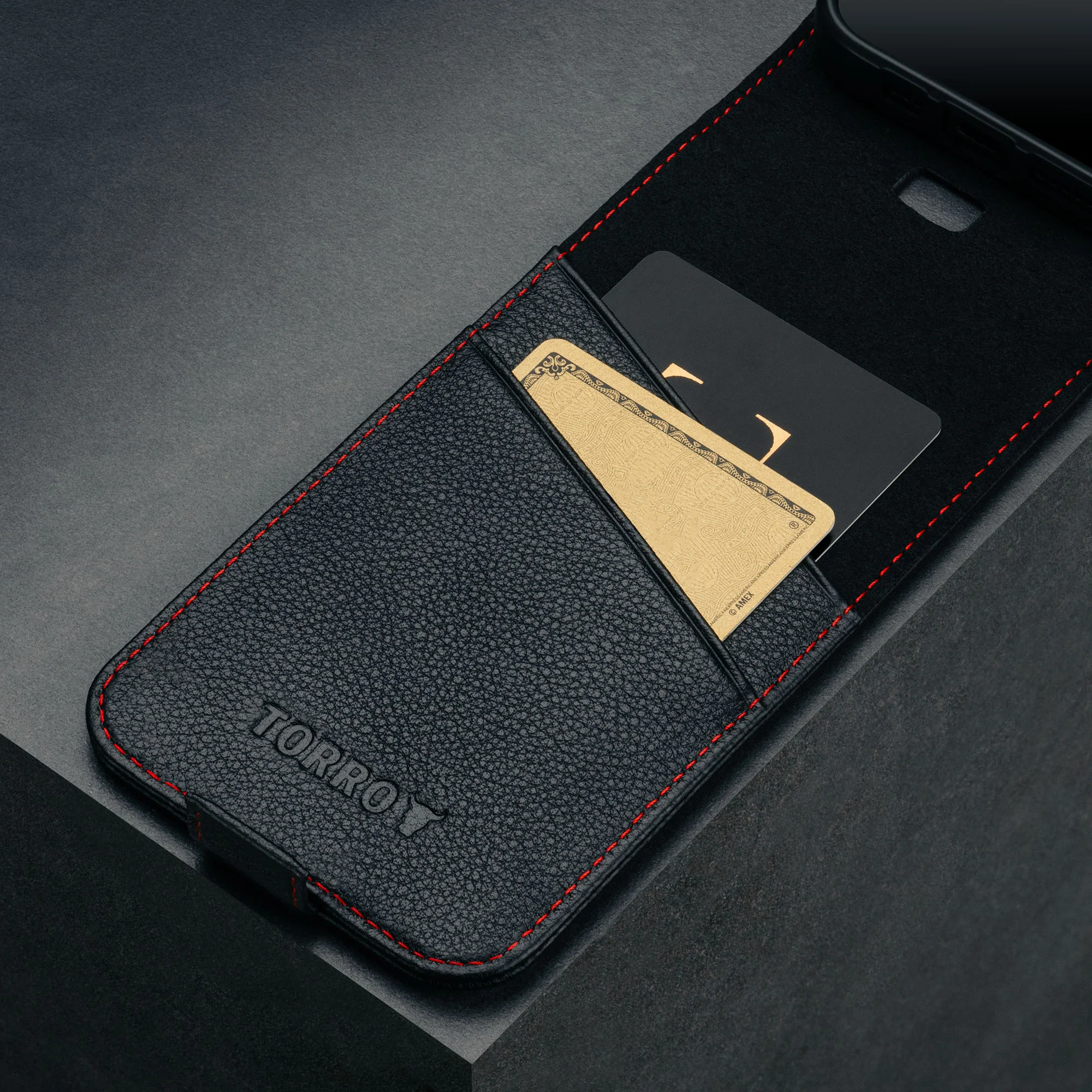 iPhone 17e / 16e Leather Flip Case - Image 3