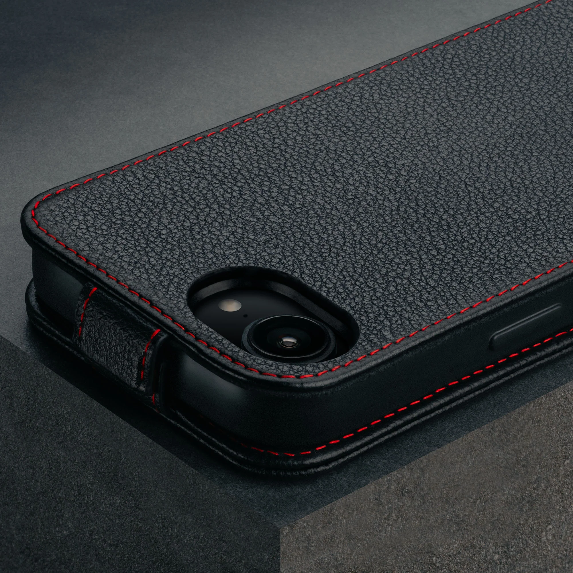 iPhone 17e / 16e Leather Flip Case - Image 4