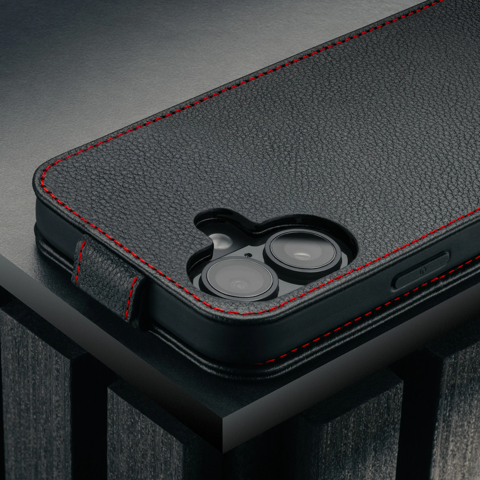 iPhone 17 Leather Flip Case (MagSafe Charging) - Image 4