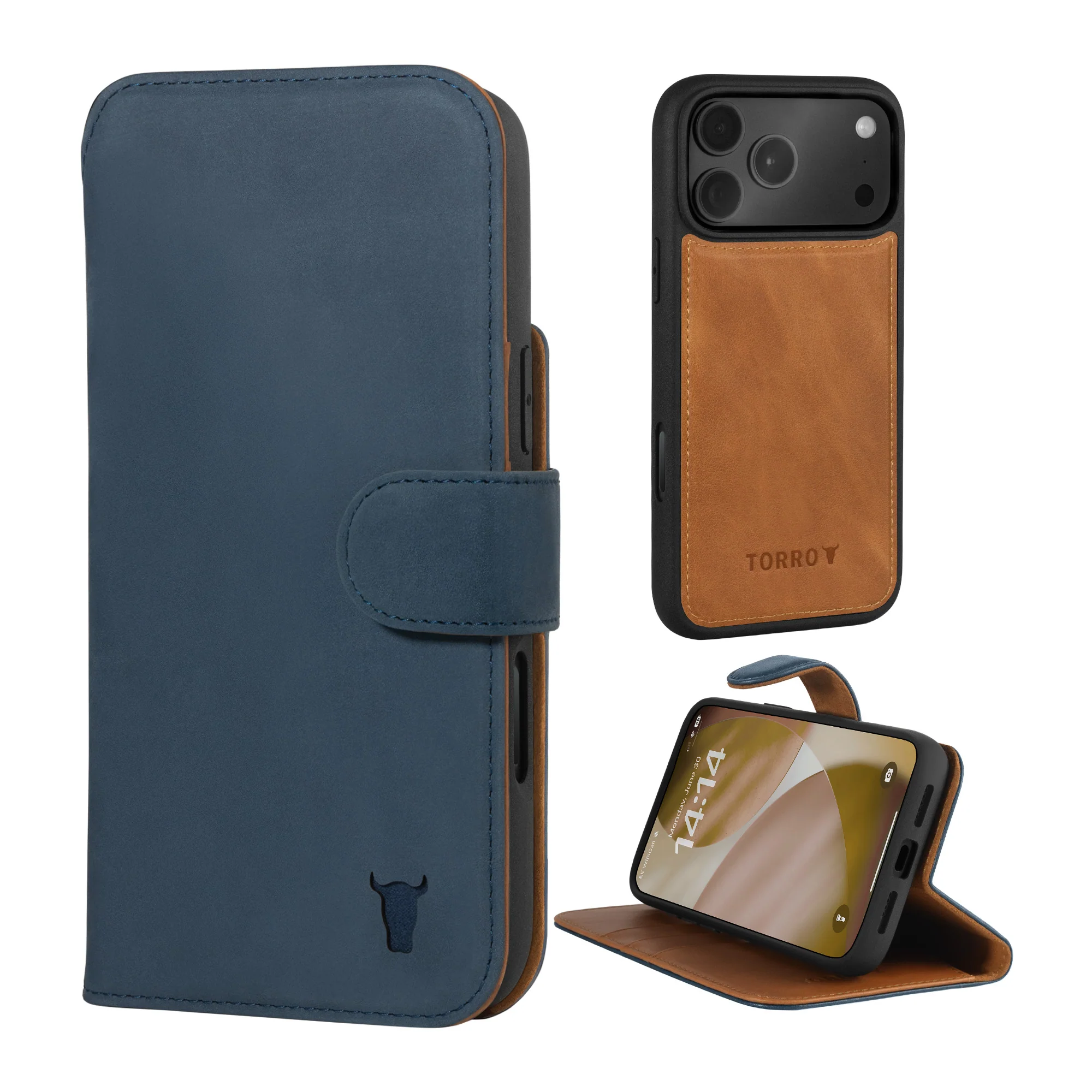 iPhone 17 Pro 2-in-1 Detachable Leather Wallet Case (MagSafe Charging) - Image 4