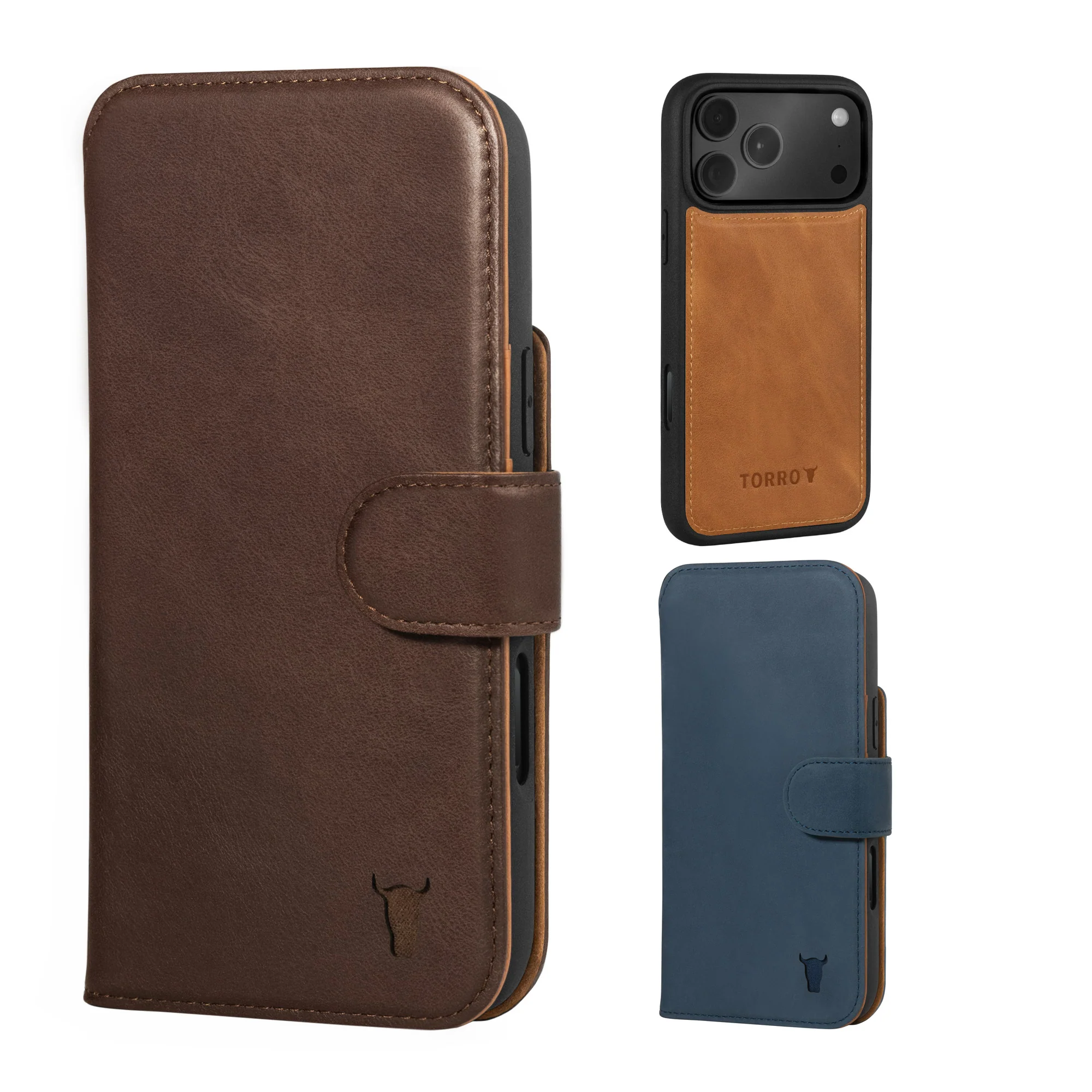 iPhone 17 Pro Detachable Wallet Case + Extra Cover Bundle (Mix and Match Leathers & Colours) - Image 11