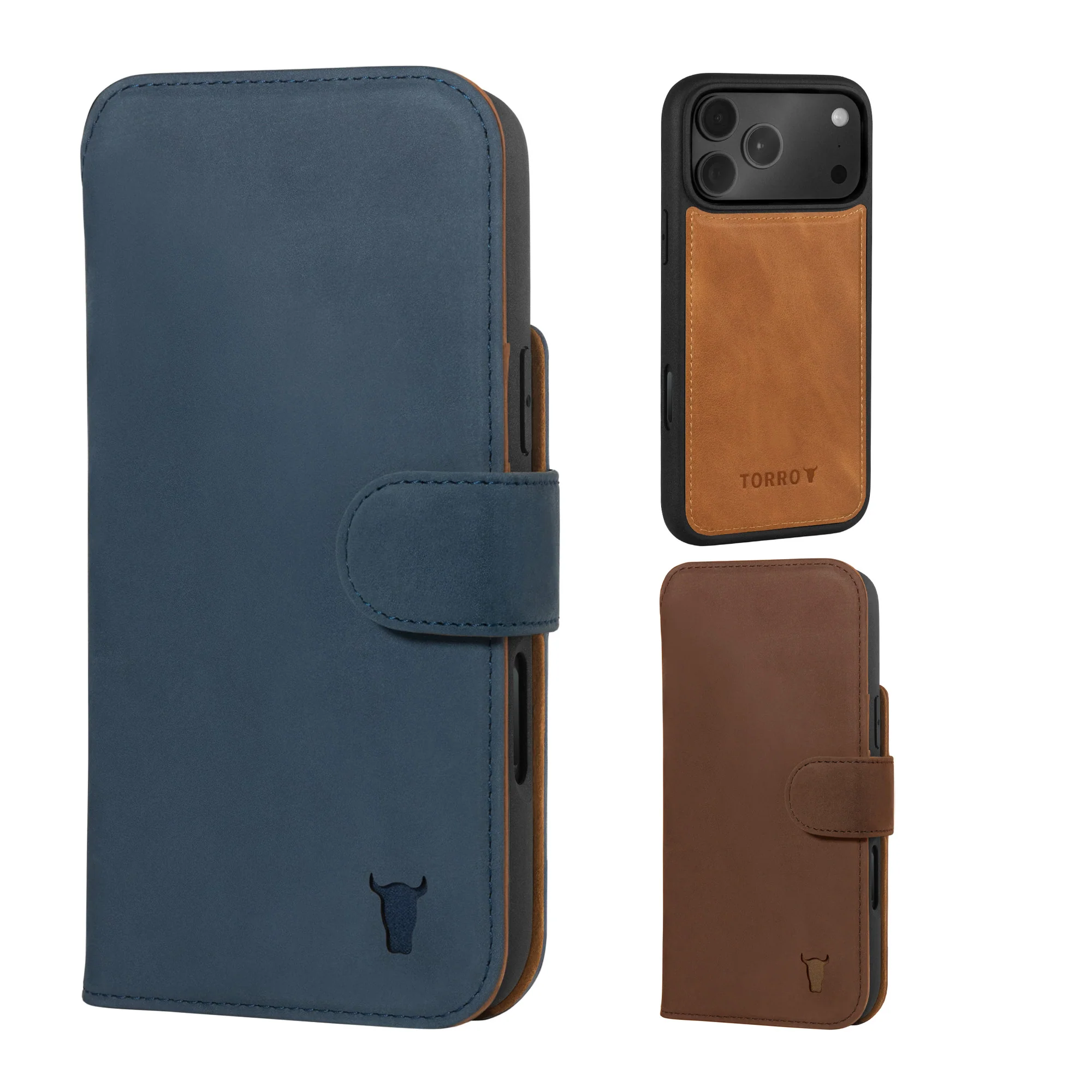 iPhone 17 Pro Detachable Wallet Case + Extra Cover Bundle (Mix and Match Leathers & Colours) - Image 16