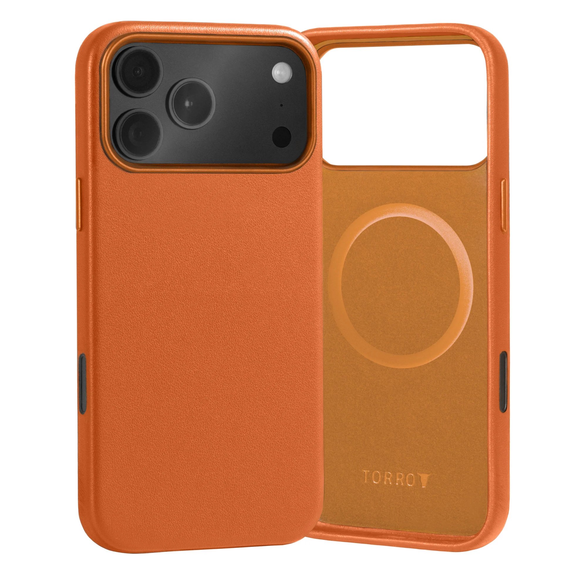 iPhone 17 Pro Leather Bumper Case (MagSafe Compatible) - Image 5