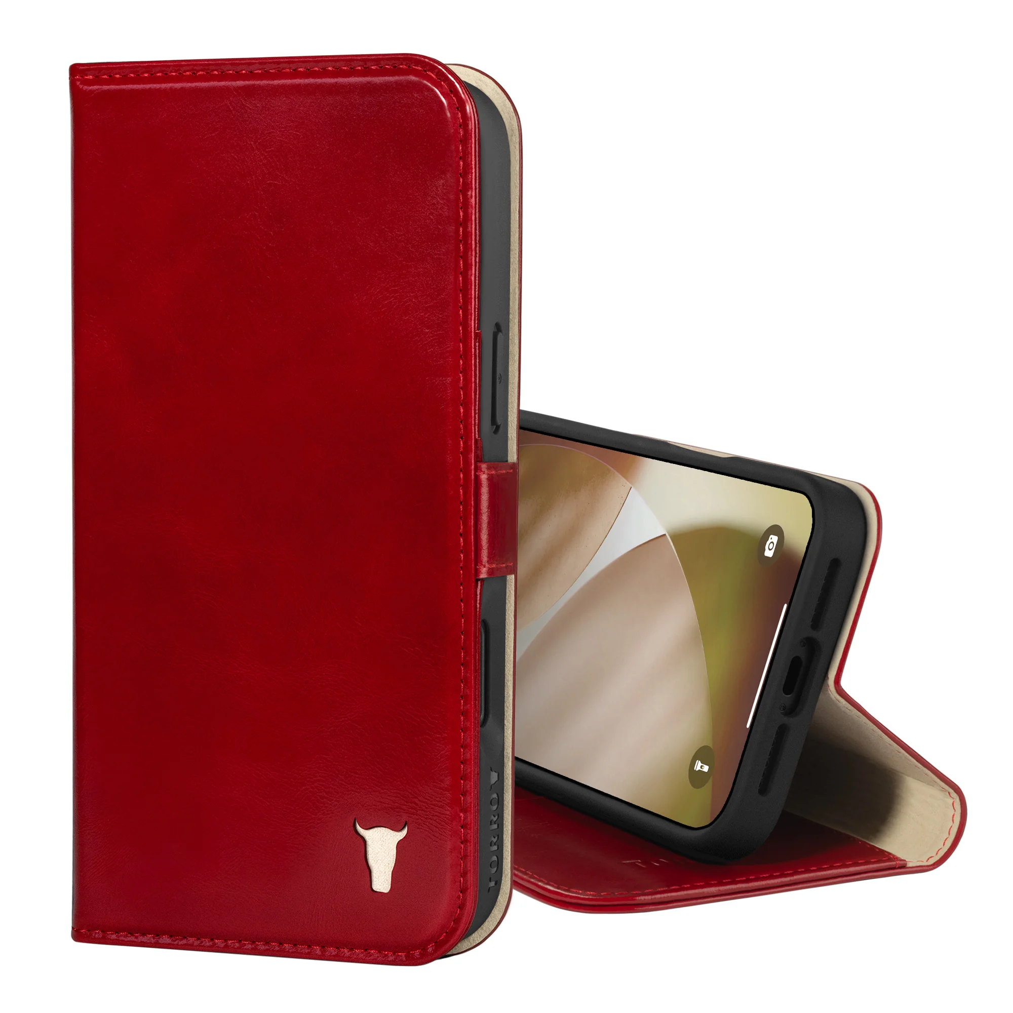 iPhone 17 Pro Leather Wallet Case (MagSafe Charging & Stand) - Image 5