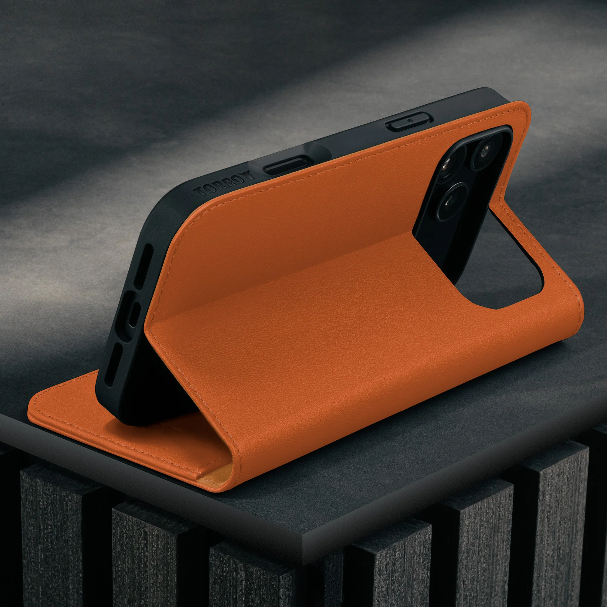 iPhone 17 Pro Leather Wallet Case (MagSafe Charging & Stand) - Image 52