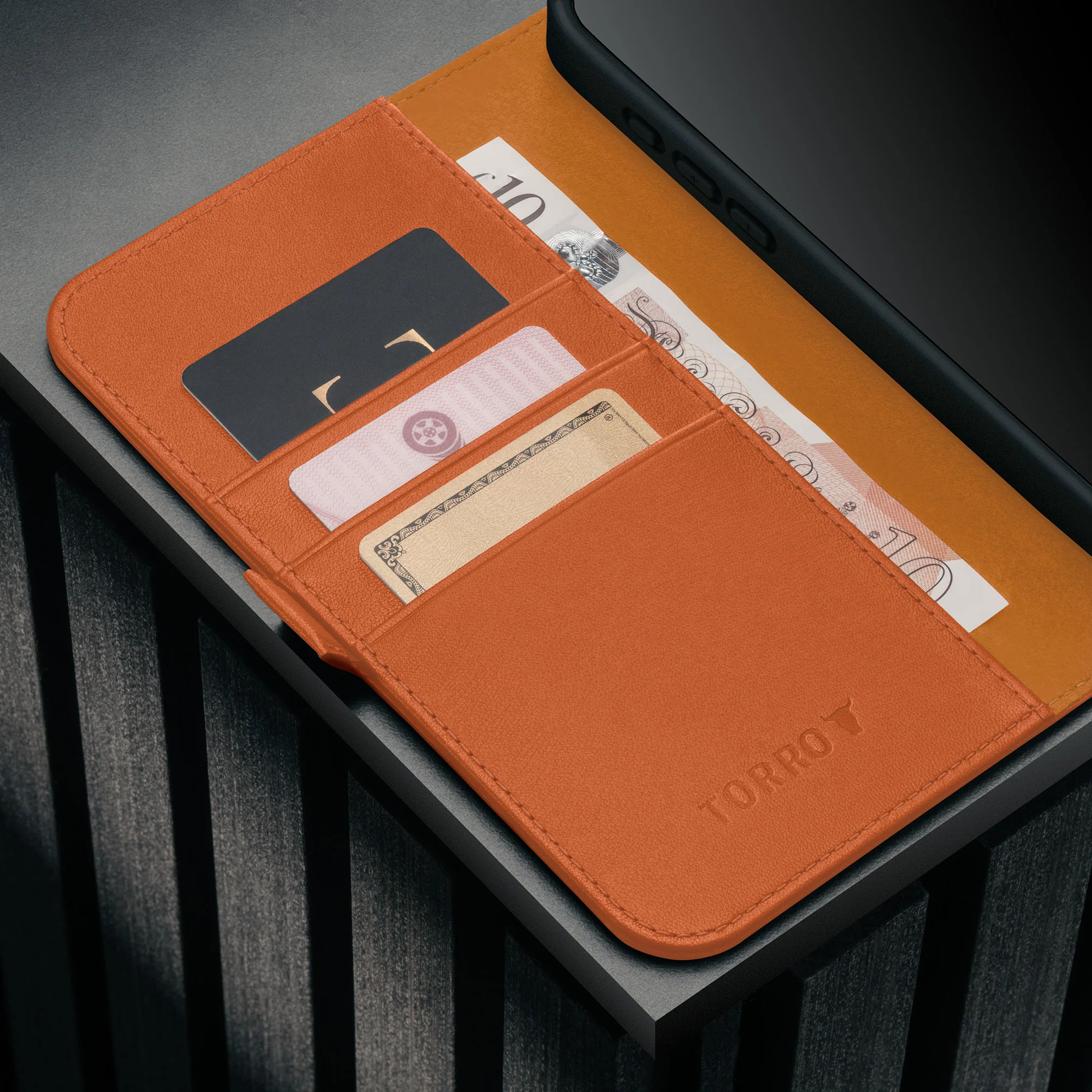 iPhone 17 Pro Leather Wallet Case (MagSafe Charging & Stand) - Image 53