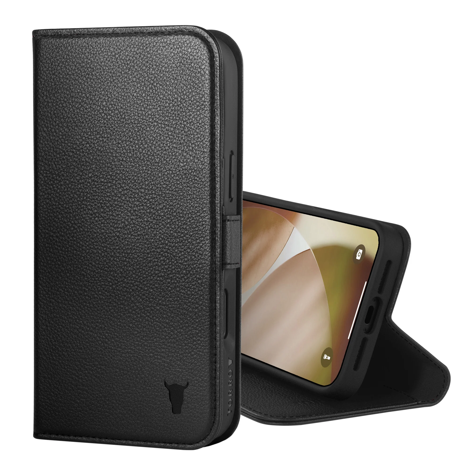 iPhone 17 Pro Leather Wallet Case (MagSafe Charging & Stand) - Image 6