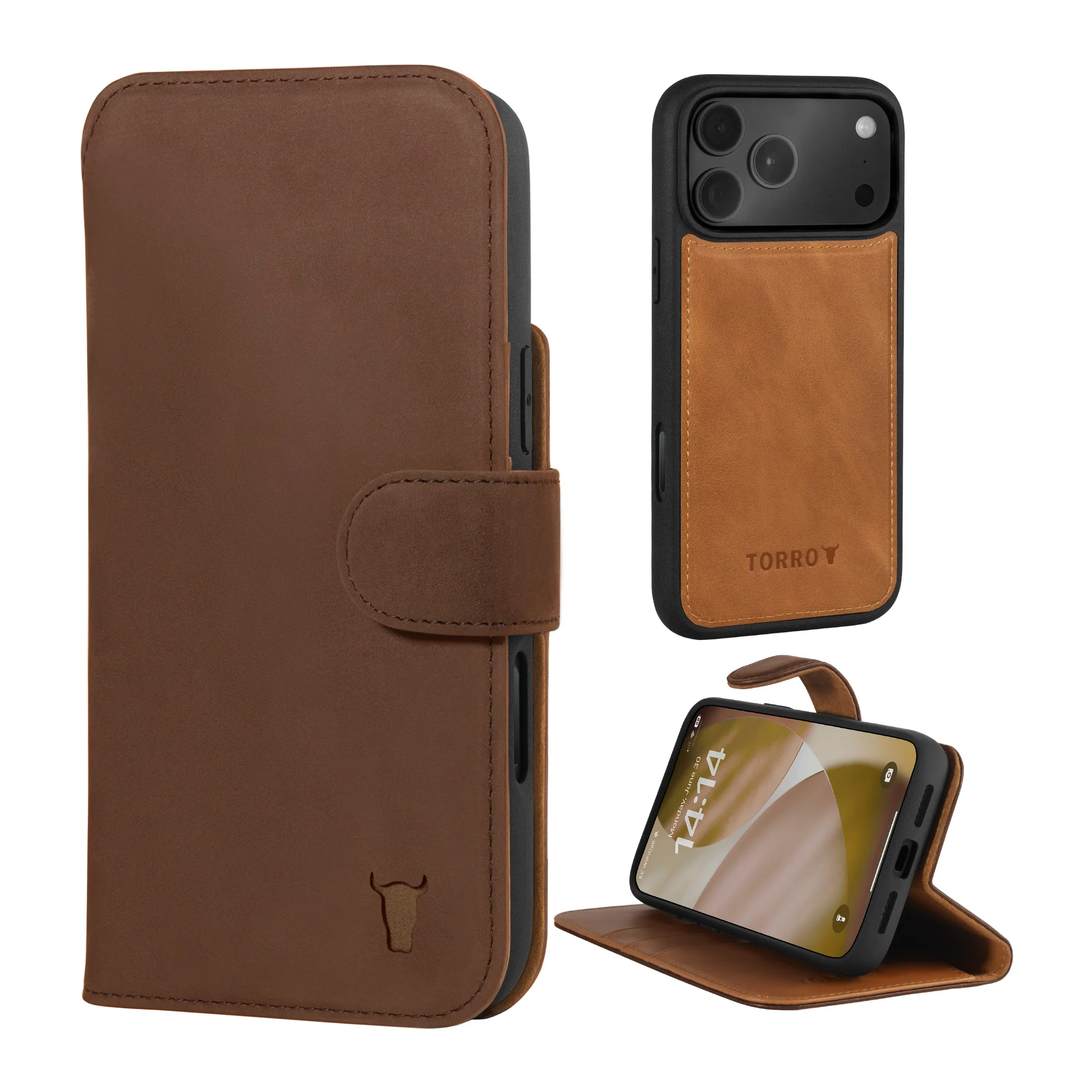 iPhone 17 Pro Max 2-in-1 Detachable Leather Wallet Case (MagSafe Charging) - Image 5