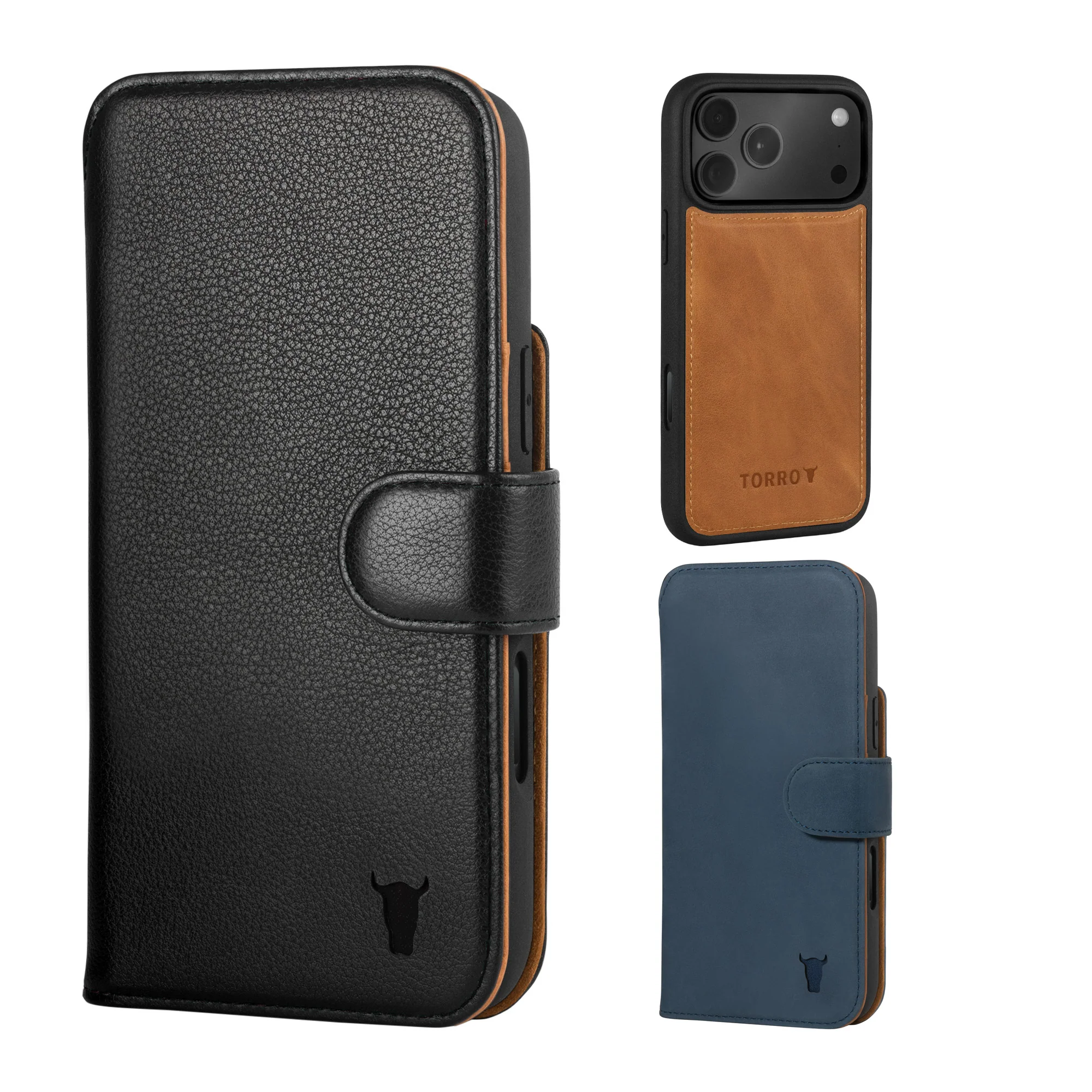 iPhone 17 Pro Max Detachable Wallet Case + Extra Cover Bundle (Mix and Match Leathers & Colours) - Image 11