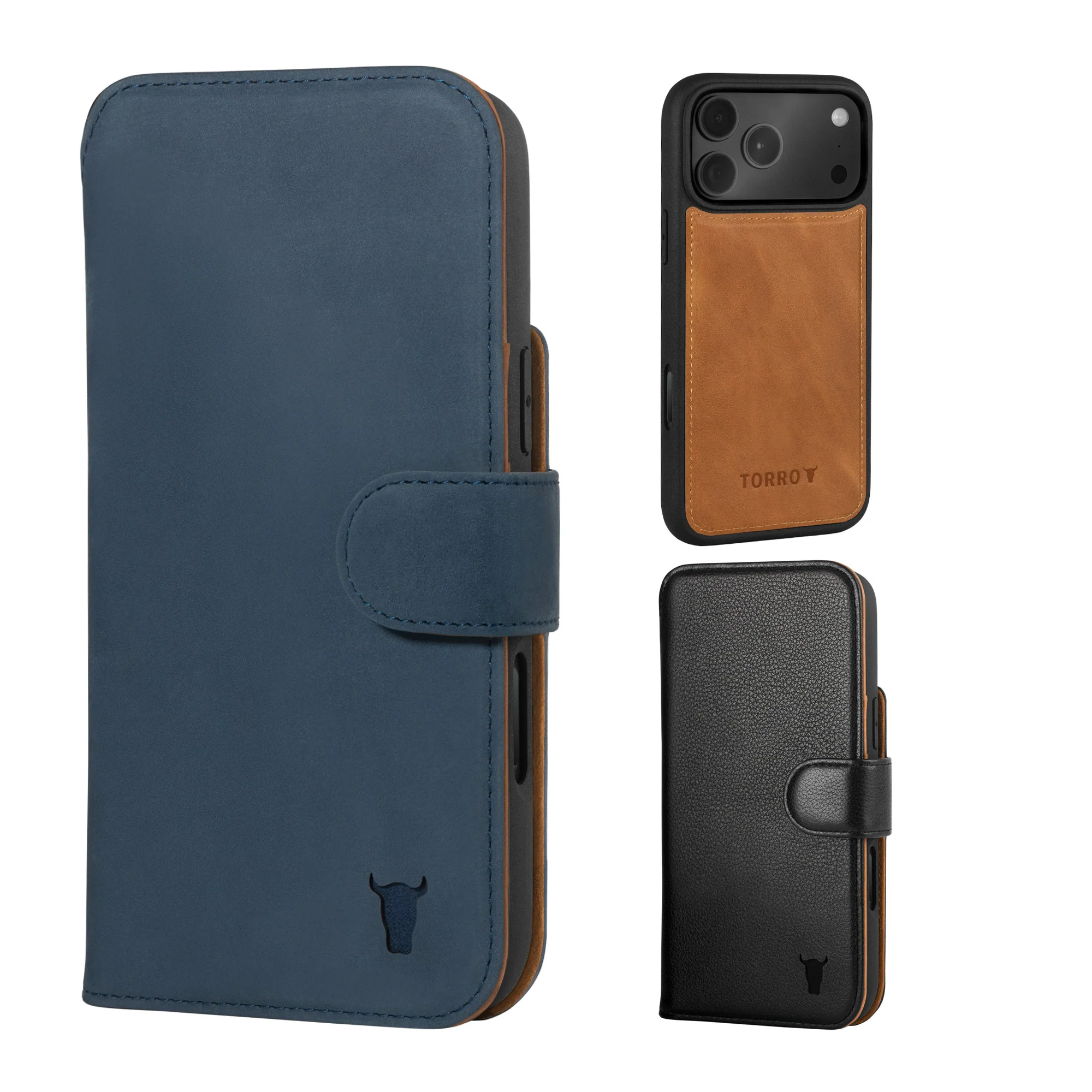 iPhone 17 Pro Max Detachable Wallet Case + Extra Cover Bundle (Mix and Match Leathers & Colours) - Image 13