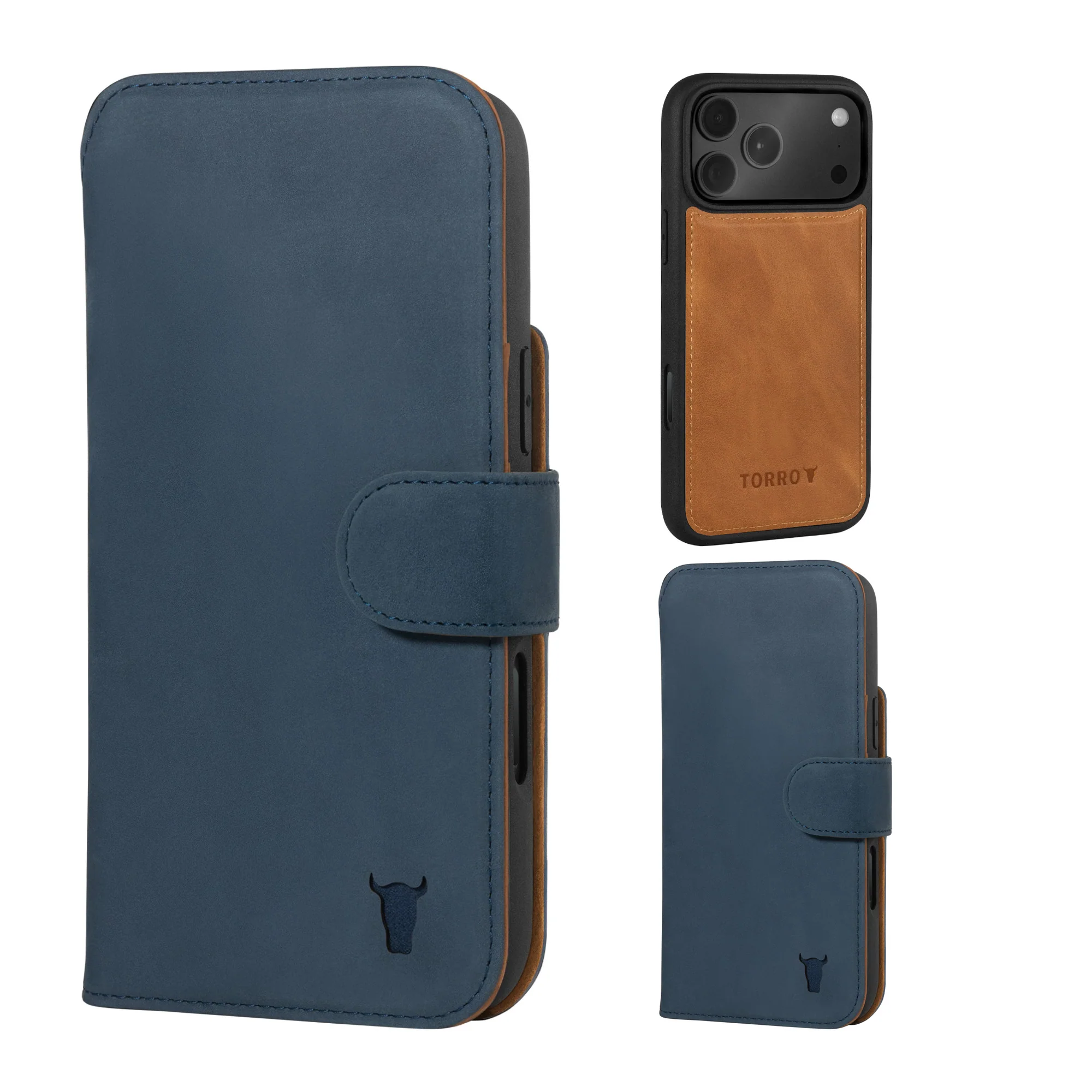 iPhone 17 Pro Max Detachable Wallet Case + Extra Cover Bundle (Mix and Match Leathers & Colours) - Image 15