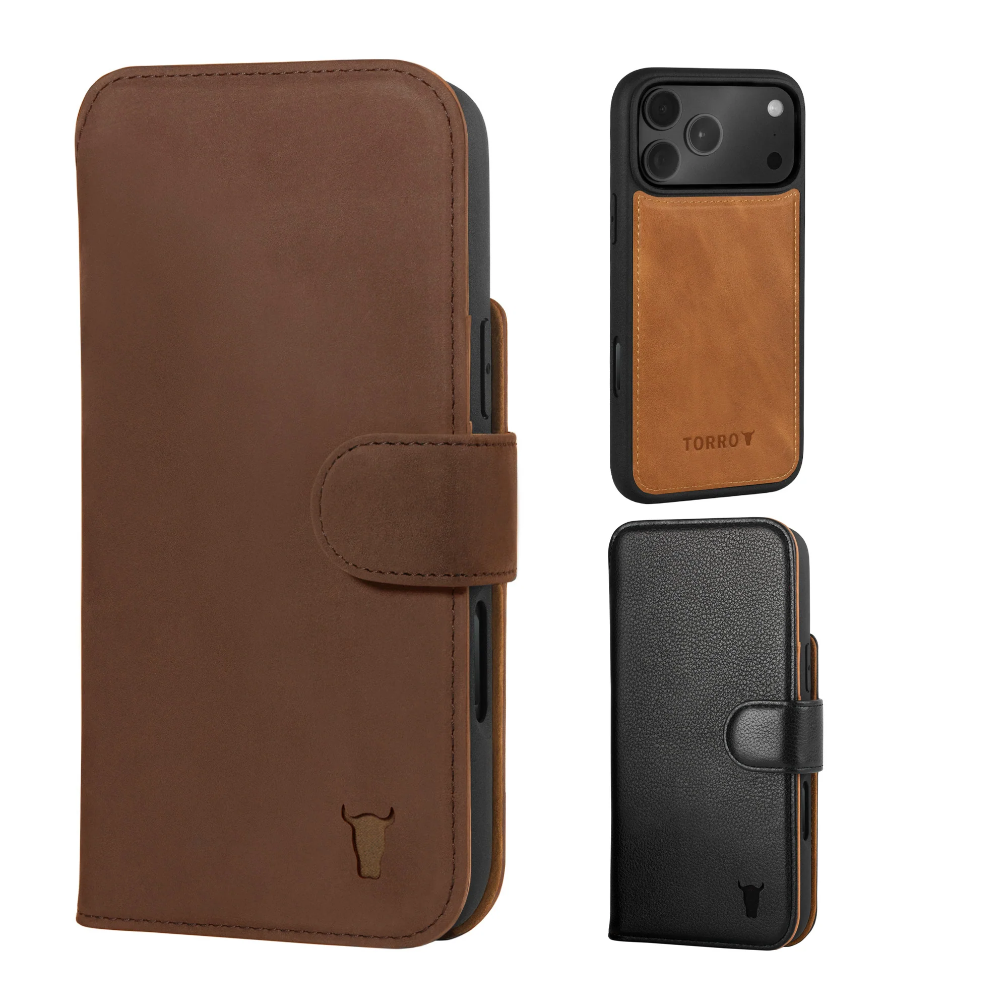 iPhone 17 Pro Max Detachable Wallet Case + Extra Cover Bundle (Mix and Match Leathers & Colours) - Image 17