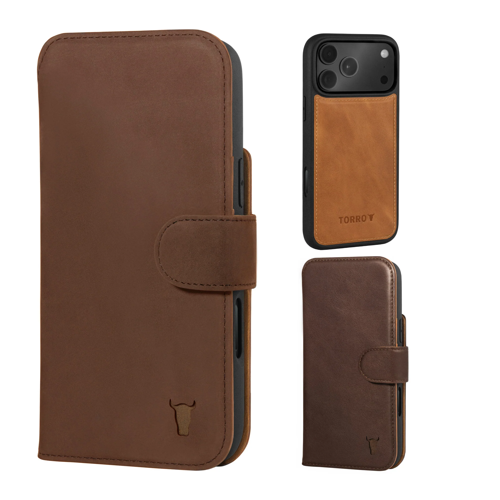 iPhone 17 Pro Max Detachable Wallet Case + Extra Cover Bundle (Mix and Match Leathers & Colours) - Image 18