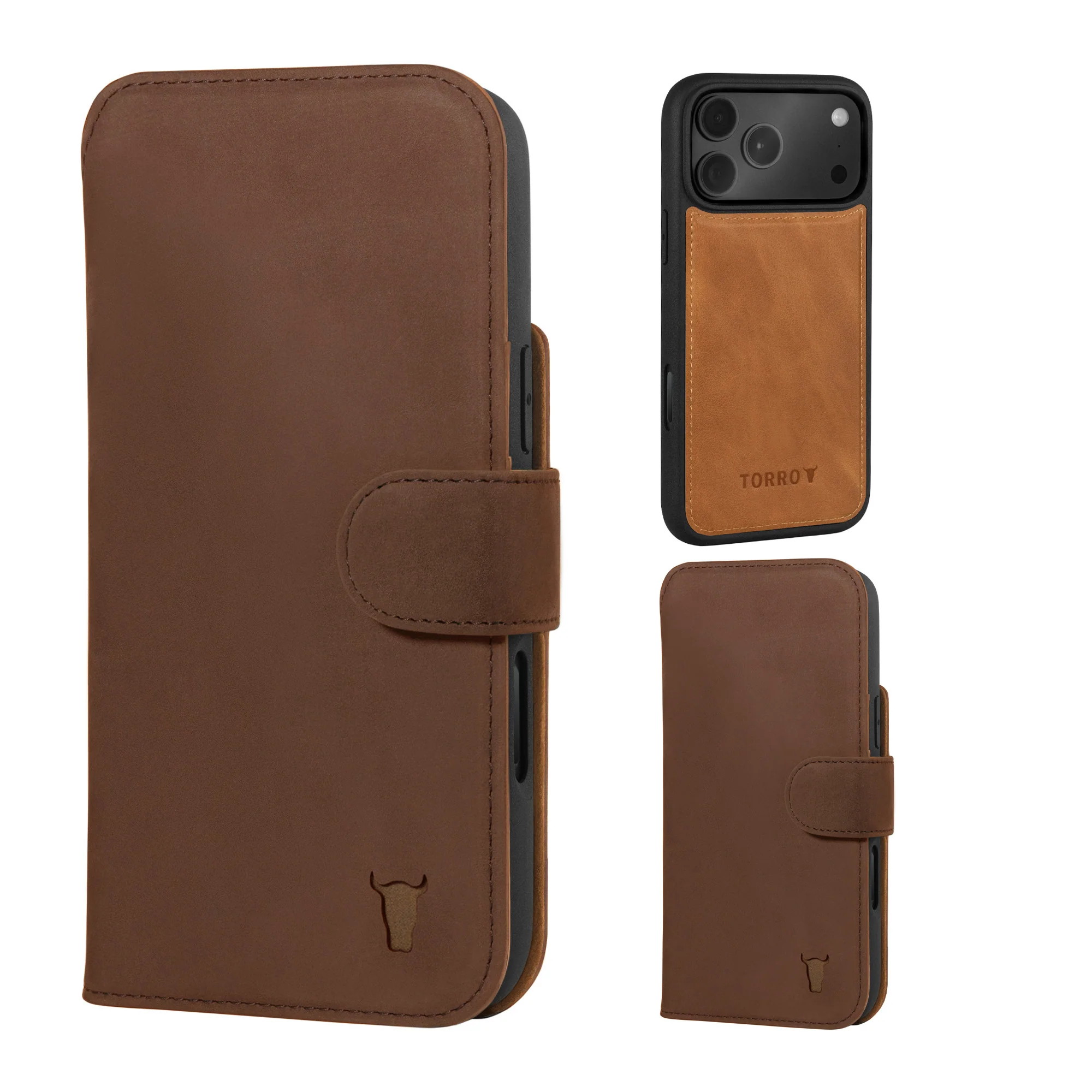 iPhone 17 Pro Max Detachable Wallet Case + Extra Cover Bundle (Mix and Match Leathers & Colours) - Image 20