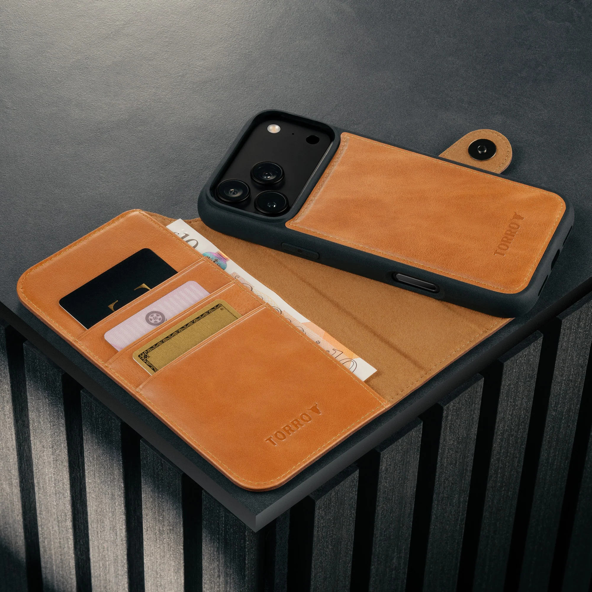 iPhone 17 Pro Max Detachable Wallet Case + Extra Cover Bundle (Mix and Match Leathers & Colours) - Image 23