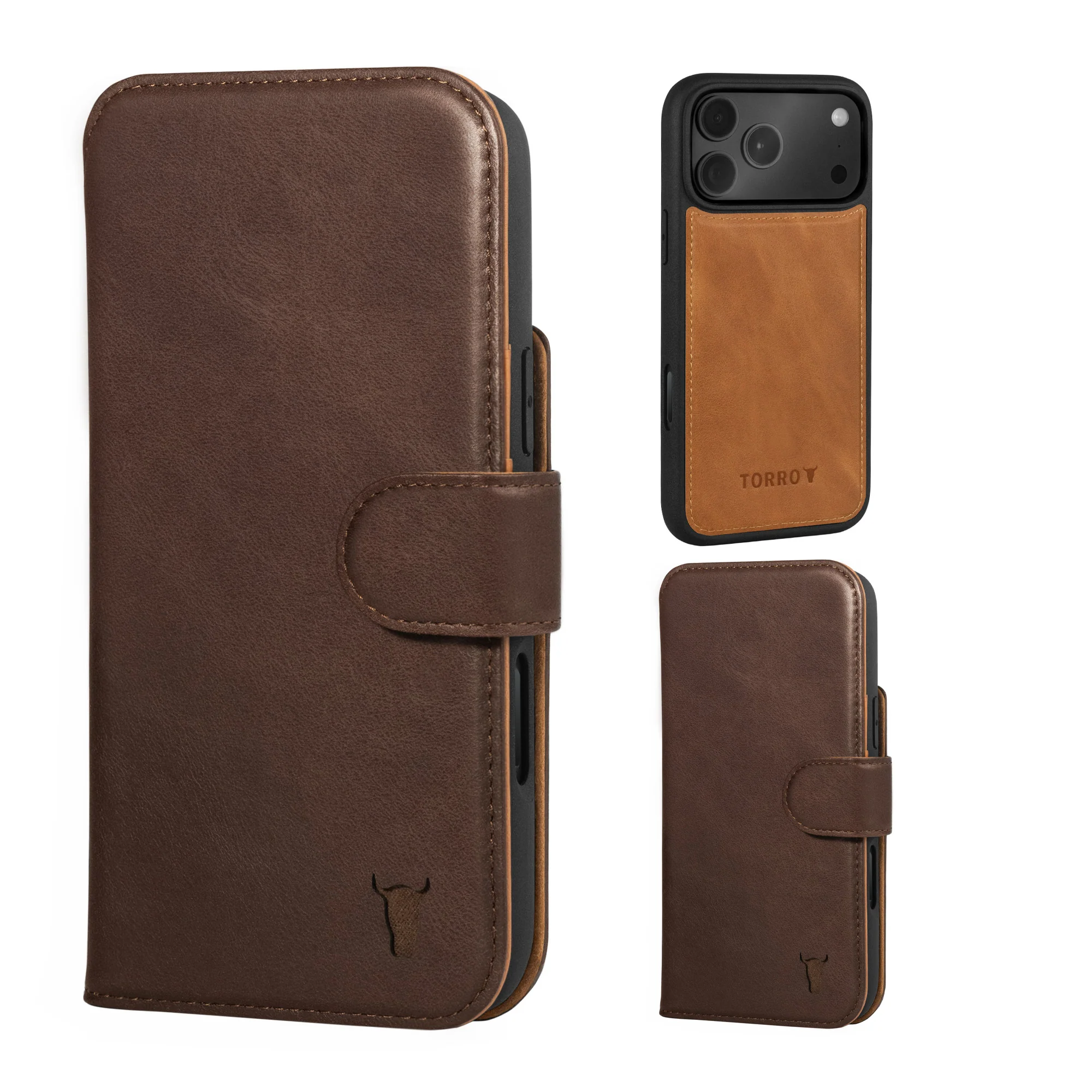 iPhone 17 Pro Max Detachable Wallet Case + Extra Cover Bundle (Mix and Match Leathers & Colours) - Image 6