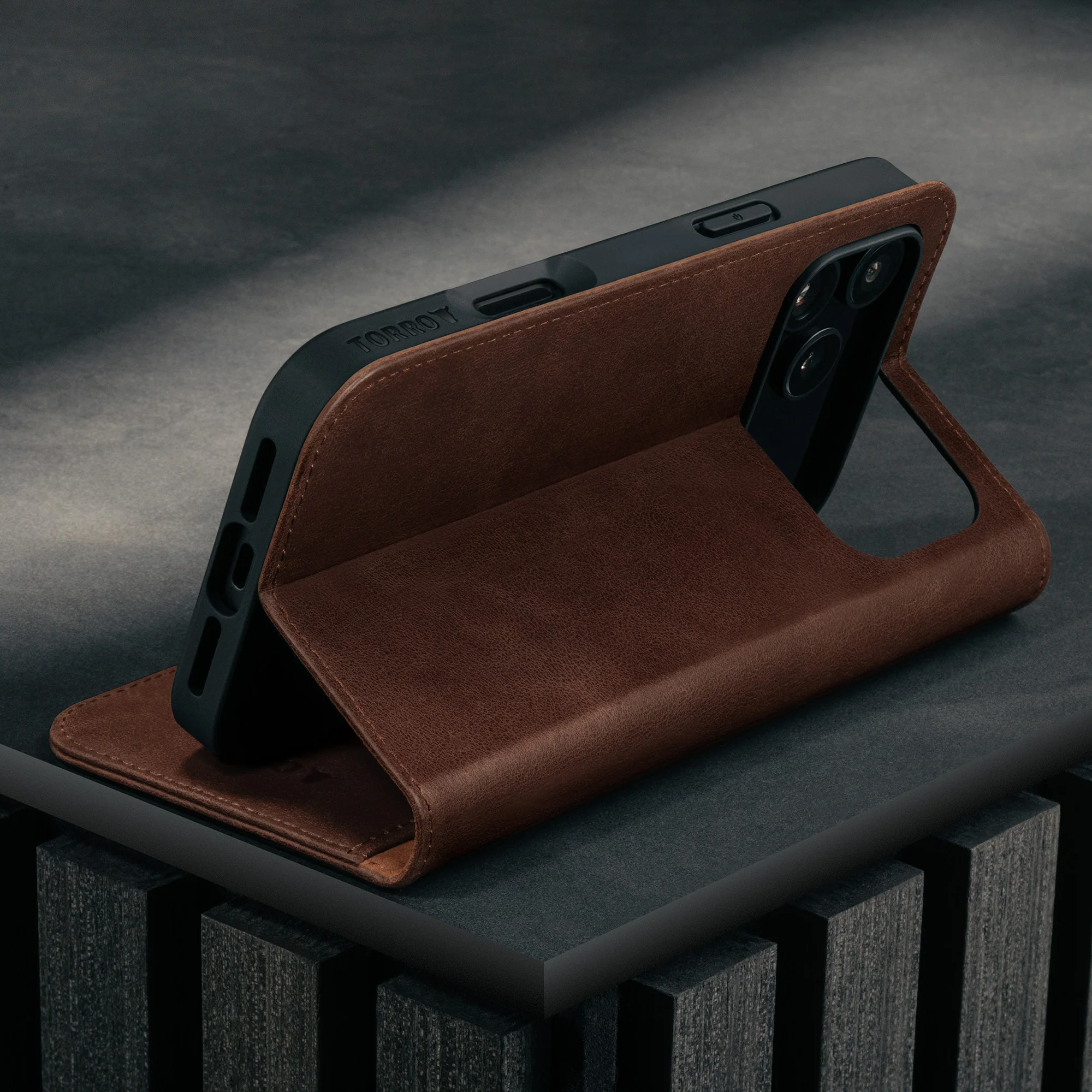 iPhone 17 Pro Max Leather Wallet Case (MagSafe Charging & Stand) - Image 16
