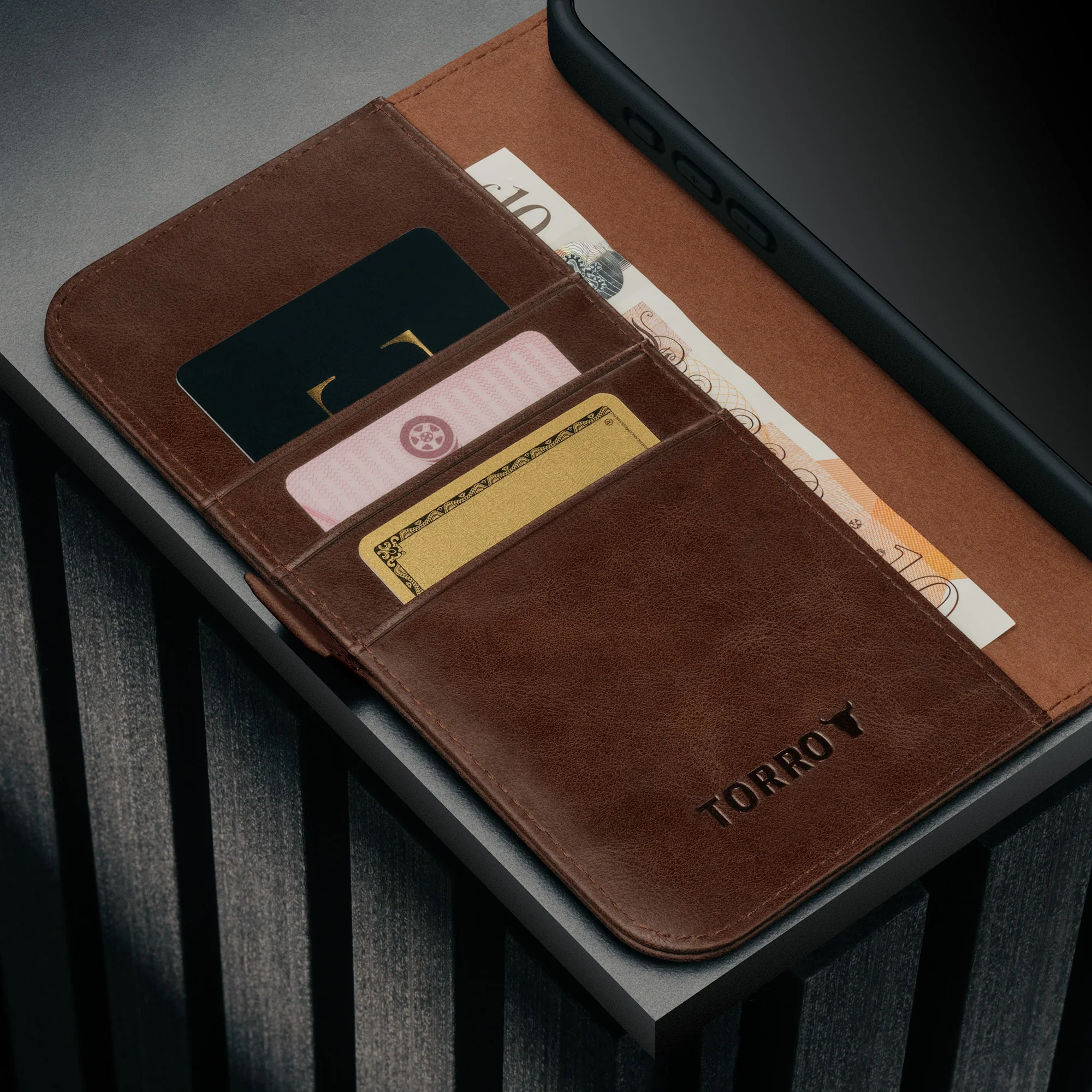 iPhone 17 Pro Max Leather Wallet Case (MagSafe Charging & Stand) - Image 17