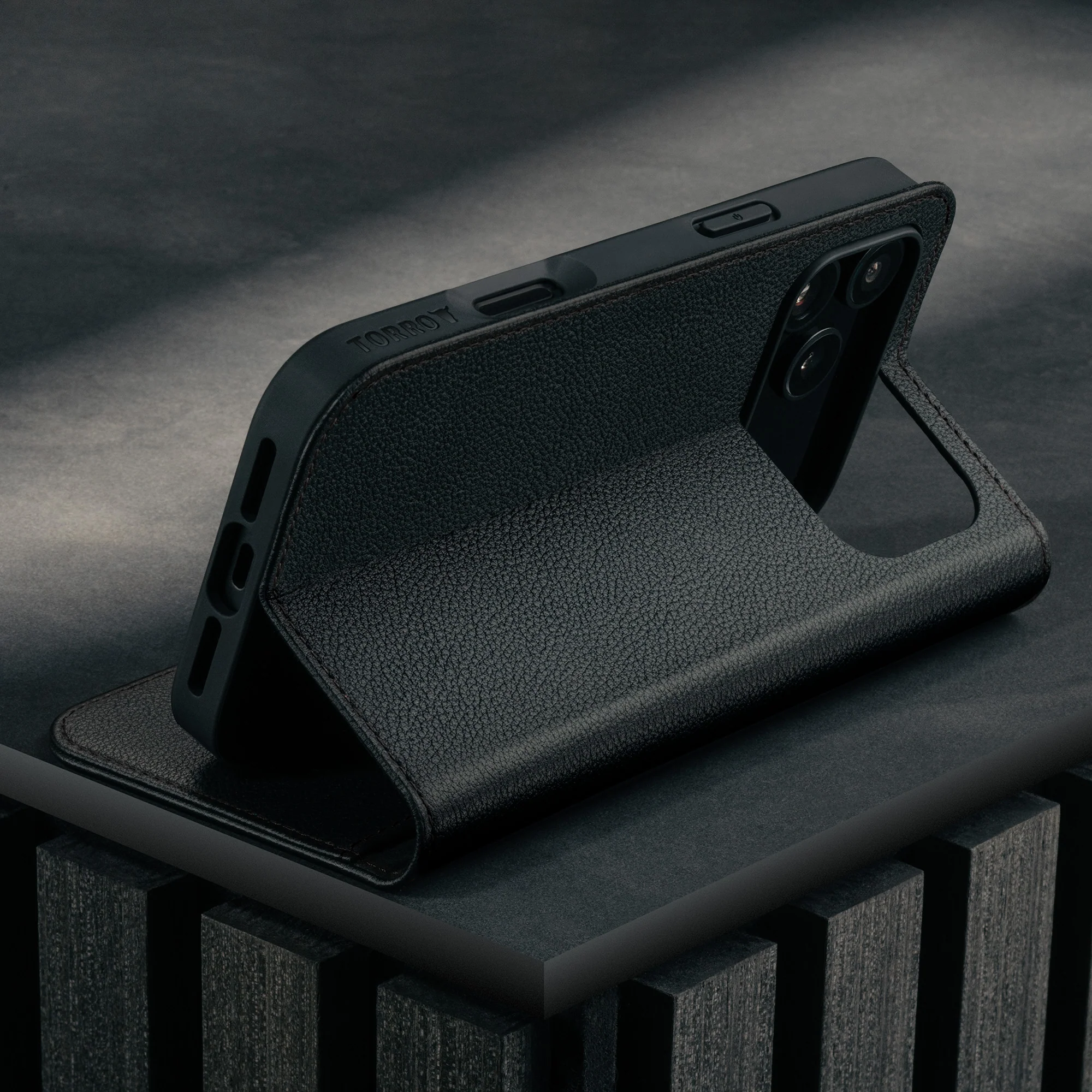 iPhone 17 Pro Max Leather Wallet Case (MagSafe Charging & Stand) - Image 40