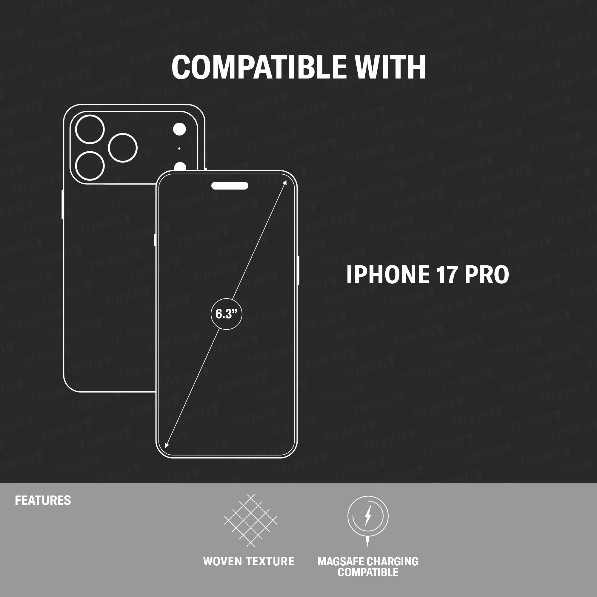 iPhone 17 Pro Woven Bumper Case (MagSafe Charging) - Image 6
