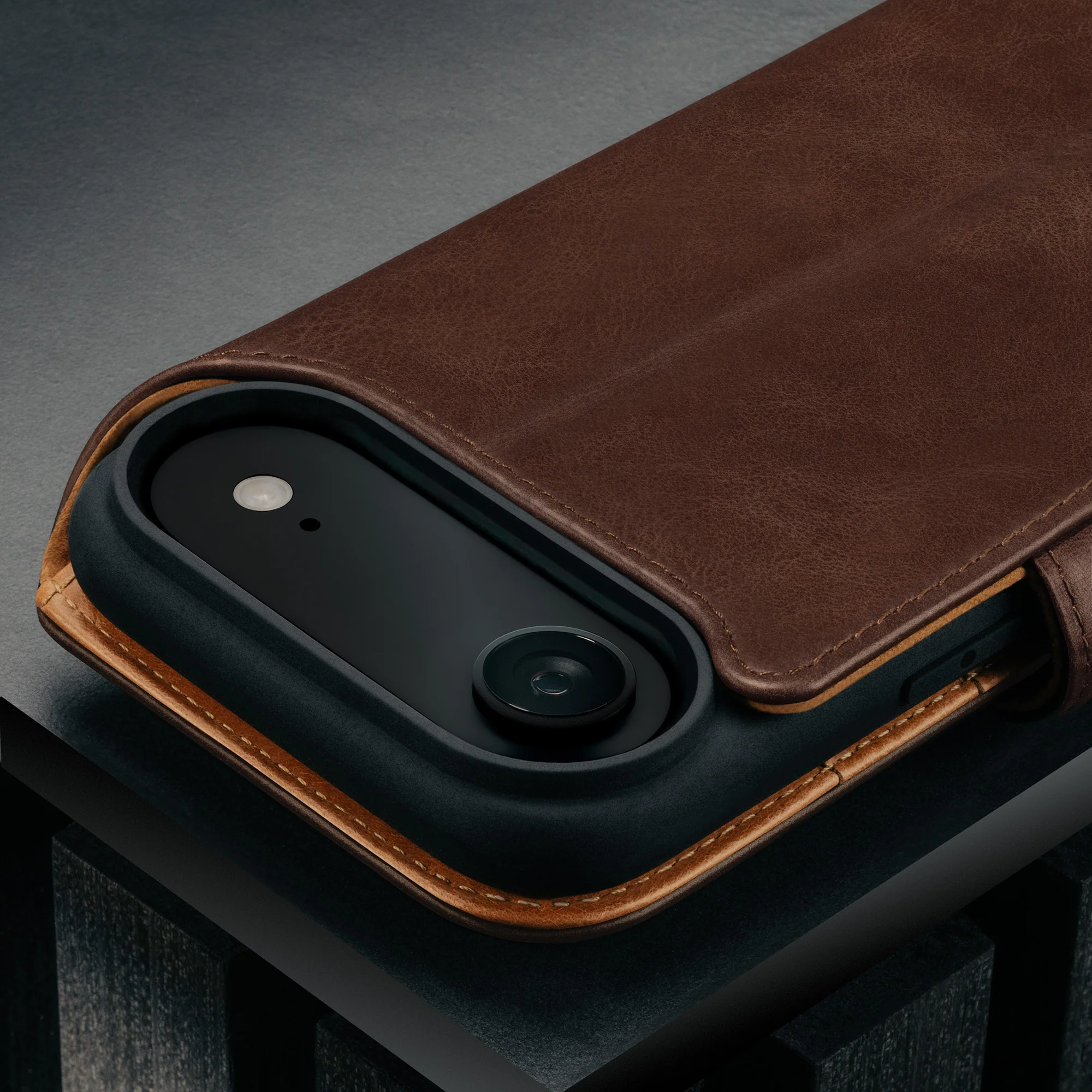 iPhone Air Leather Case (with Detachable Cover & MagSafe Compatible) - Image 11