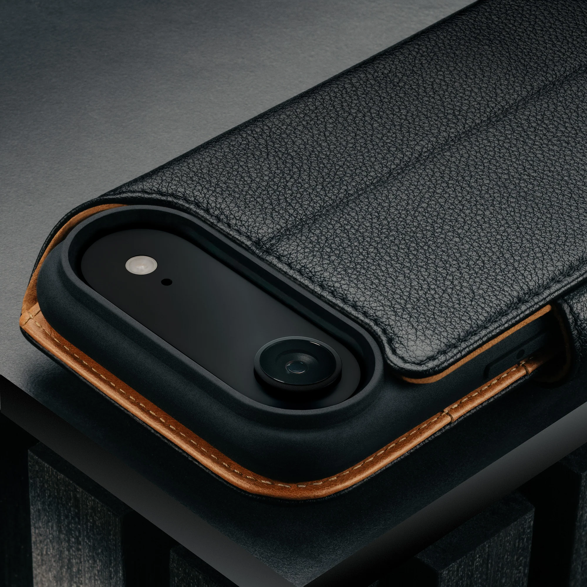 iPhone Air Leather Case (with Detachable Cover & MagSafe Compatible) - Image 6