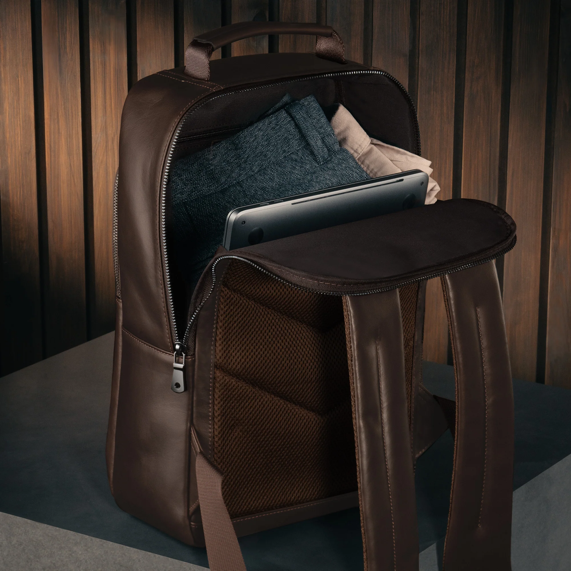 Leather Backpack - Image 11