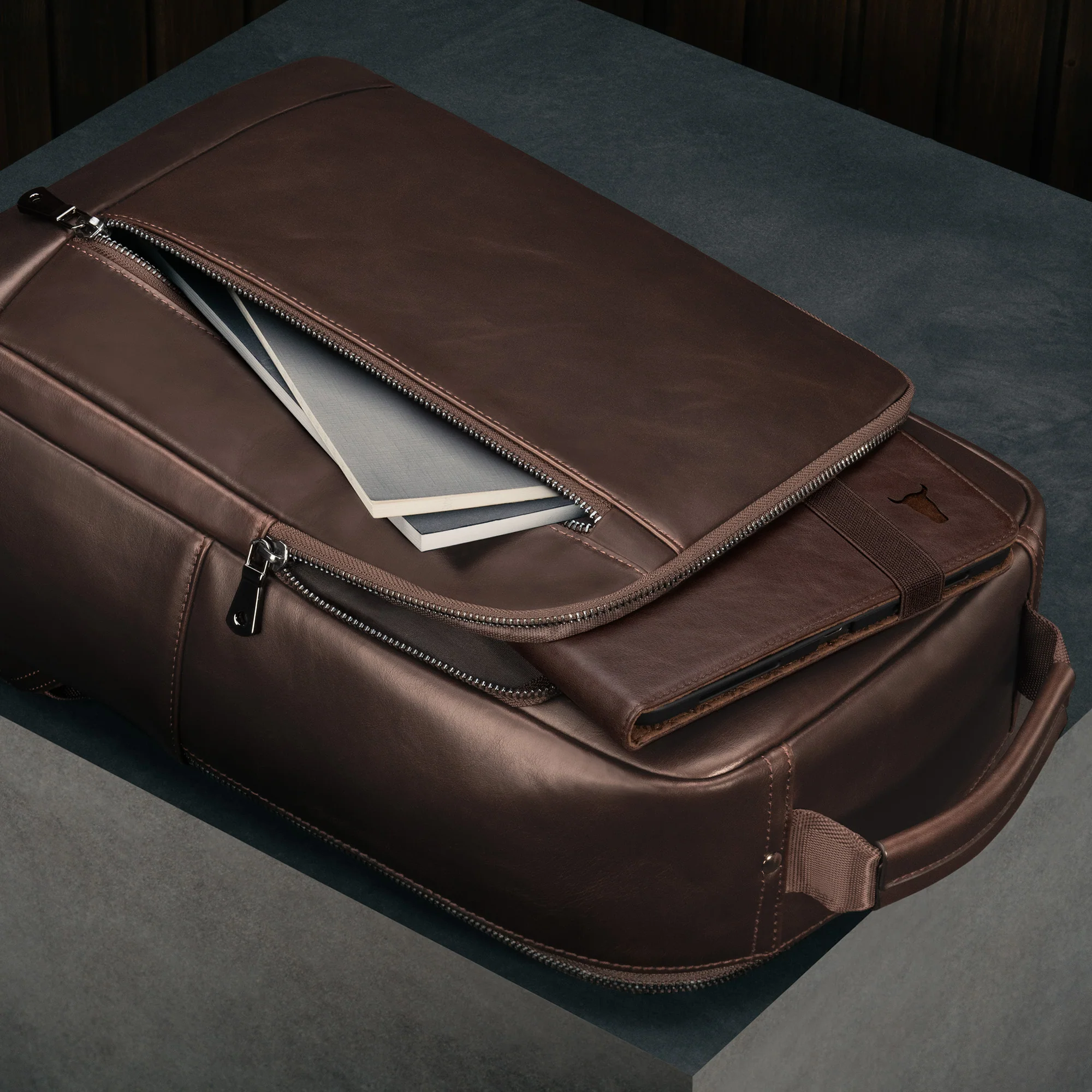 Leather Backpack - Image 13