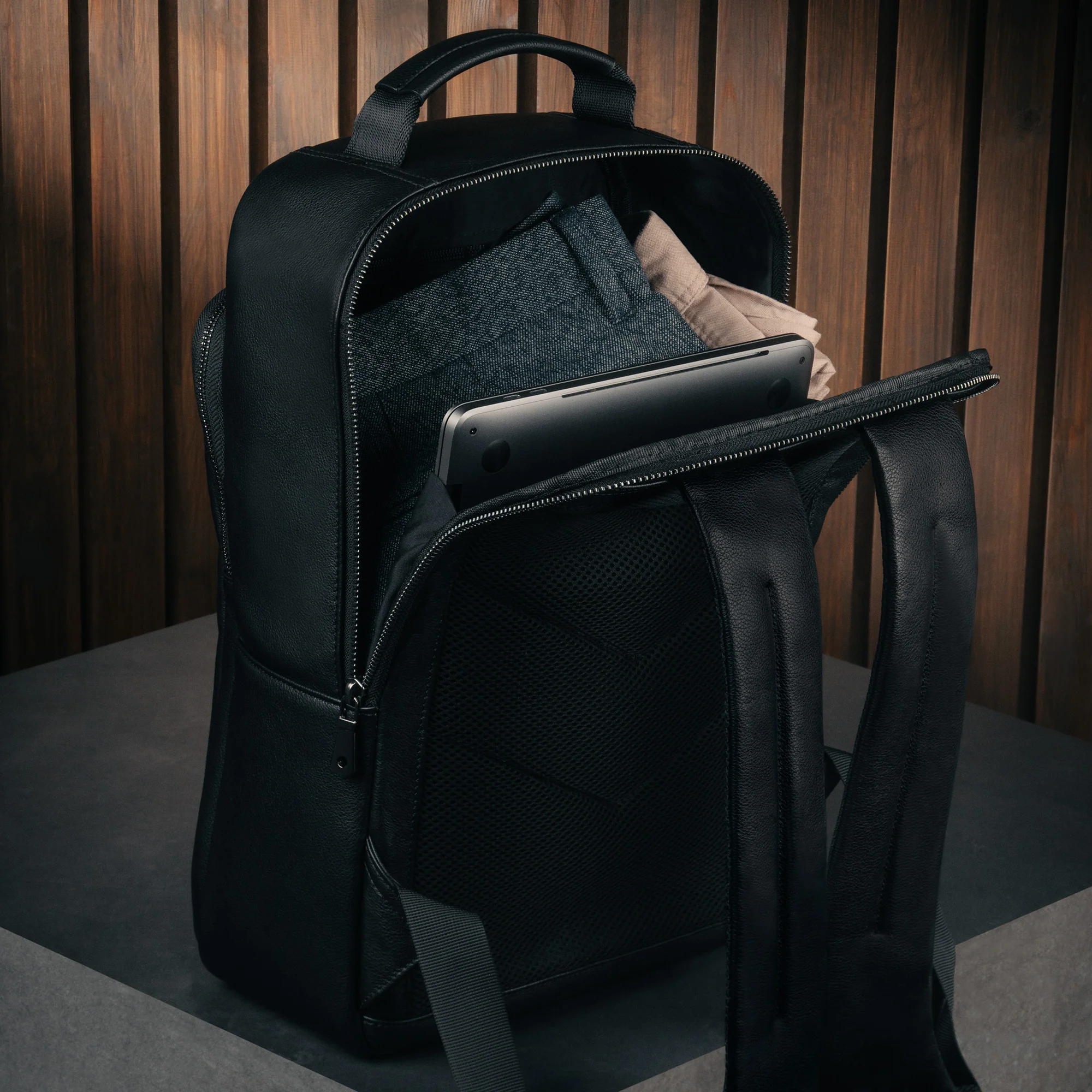 Leather Backpack - Image 4