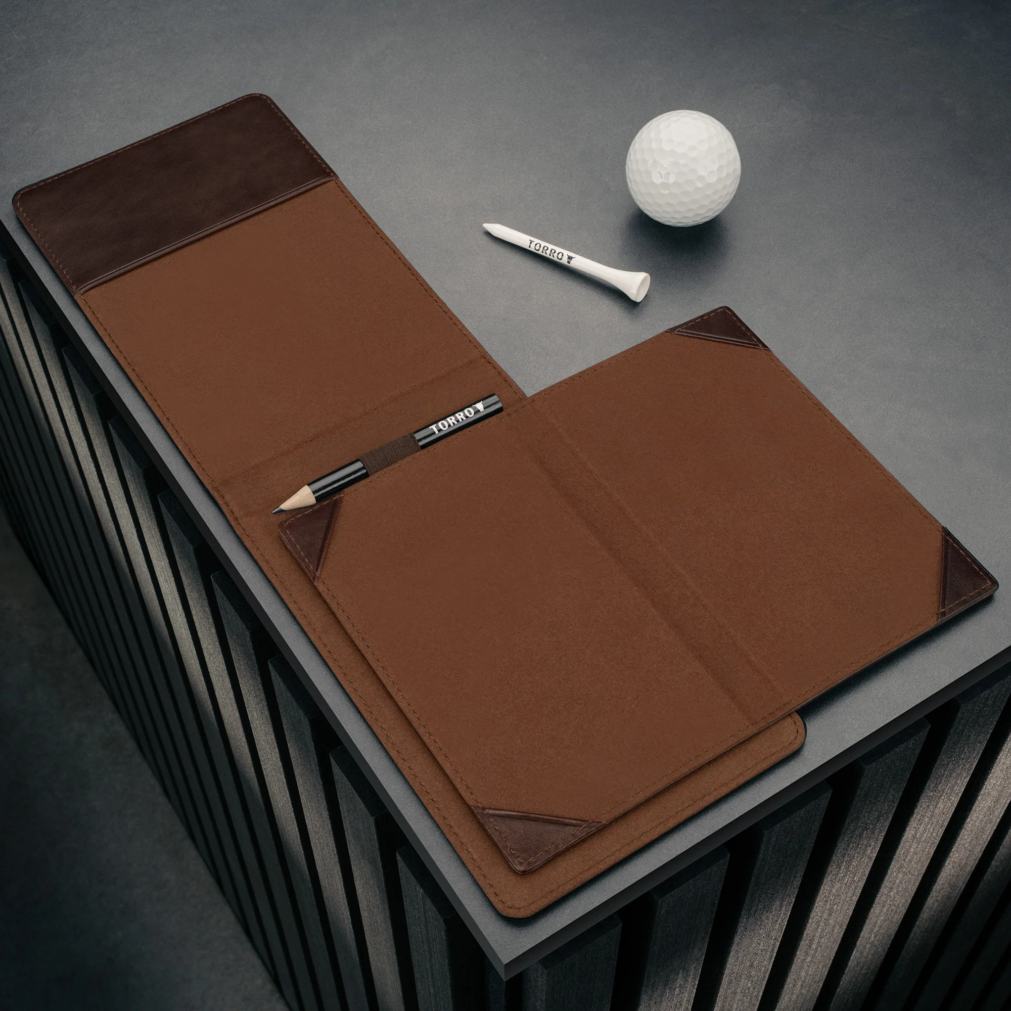 Leather Golf Scorecard Holder and Yardage Book Cover - Image 14